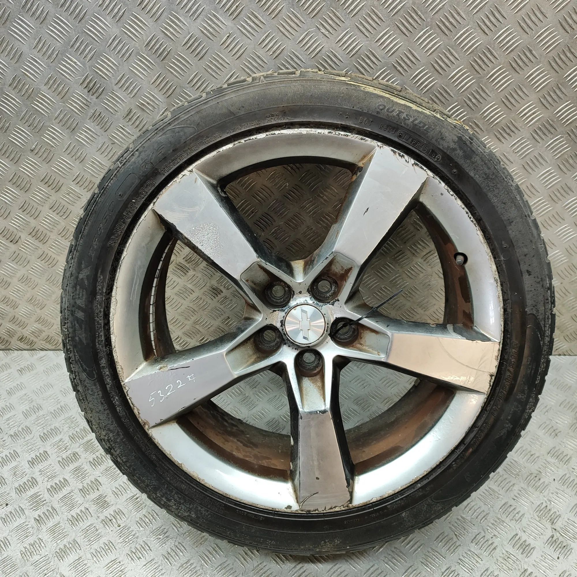 Chevrolet Camaro Alloy Wheel Alloy wheel — CHEVROLET CAMARO (2009-2015) — 92...