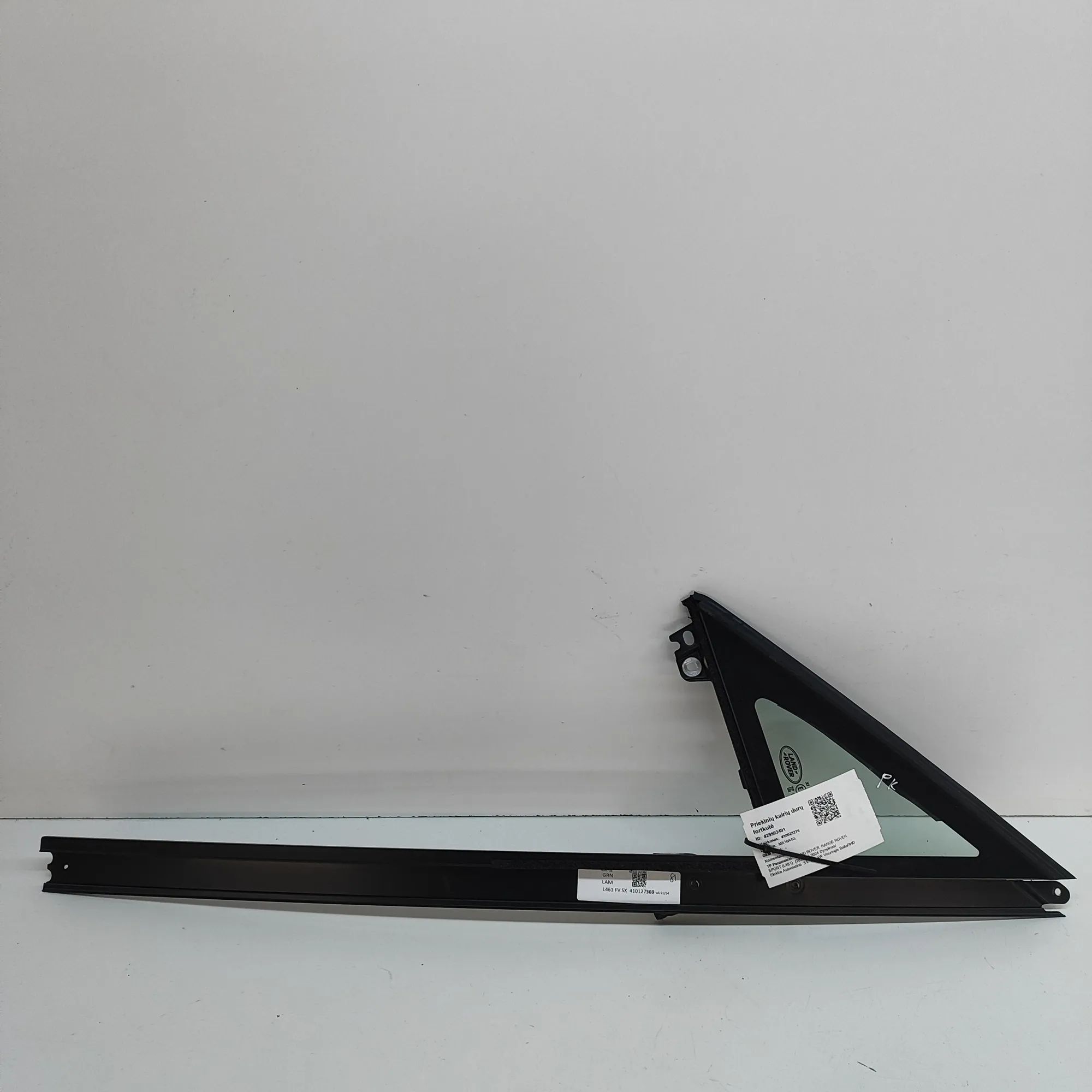 Land Rover Range Rover Sport (L461) Door quarter window — front left Door quarter window — front left — LAND ROVER R...