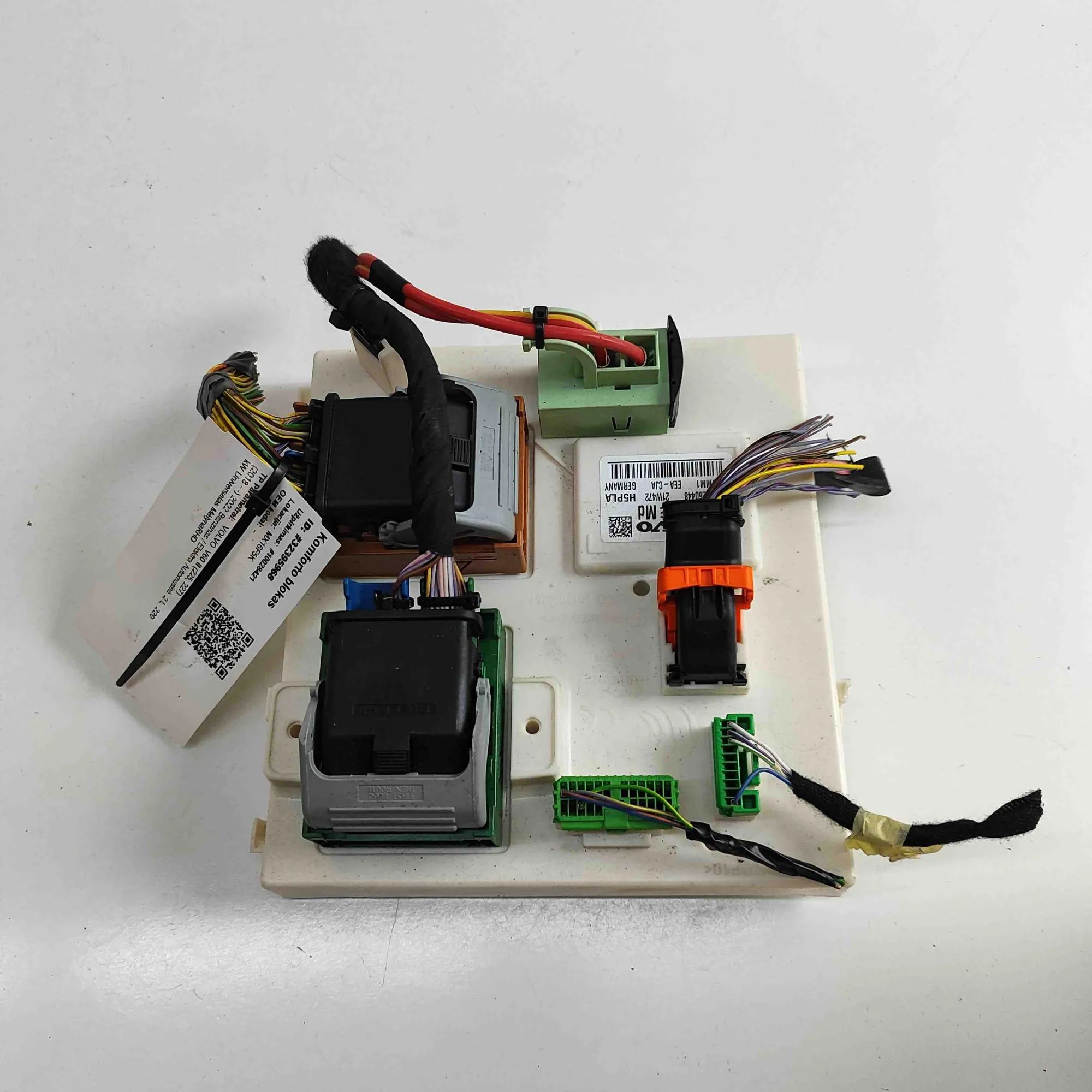 Volvo V60 Comfort Control Unit Comfort Control Unit — VOLVO V60 (II 225, 227) ...
