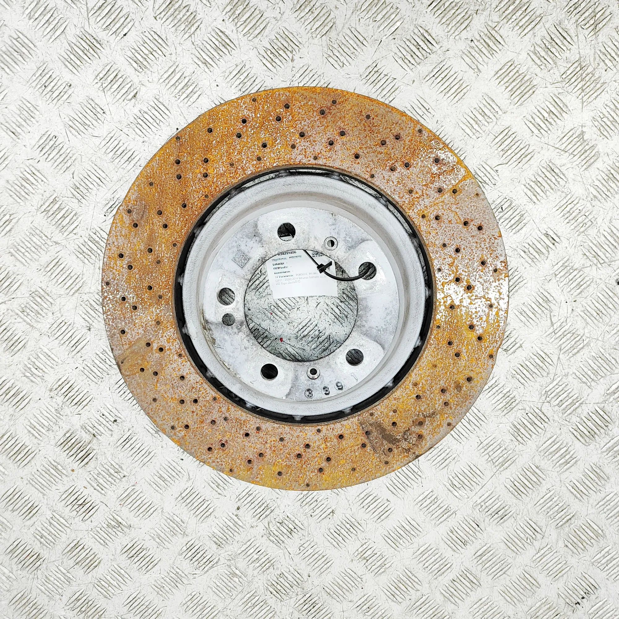 Porsche 911 (991) Rear Left Brake Disc Rear Left Brake Disc — PORSCHE 911 (991) (2011-...