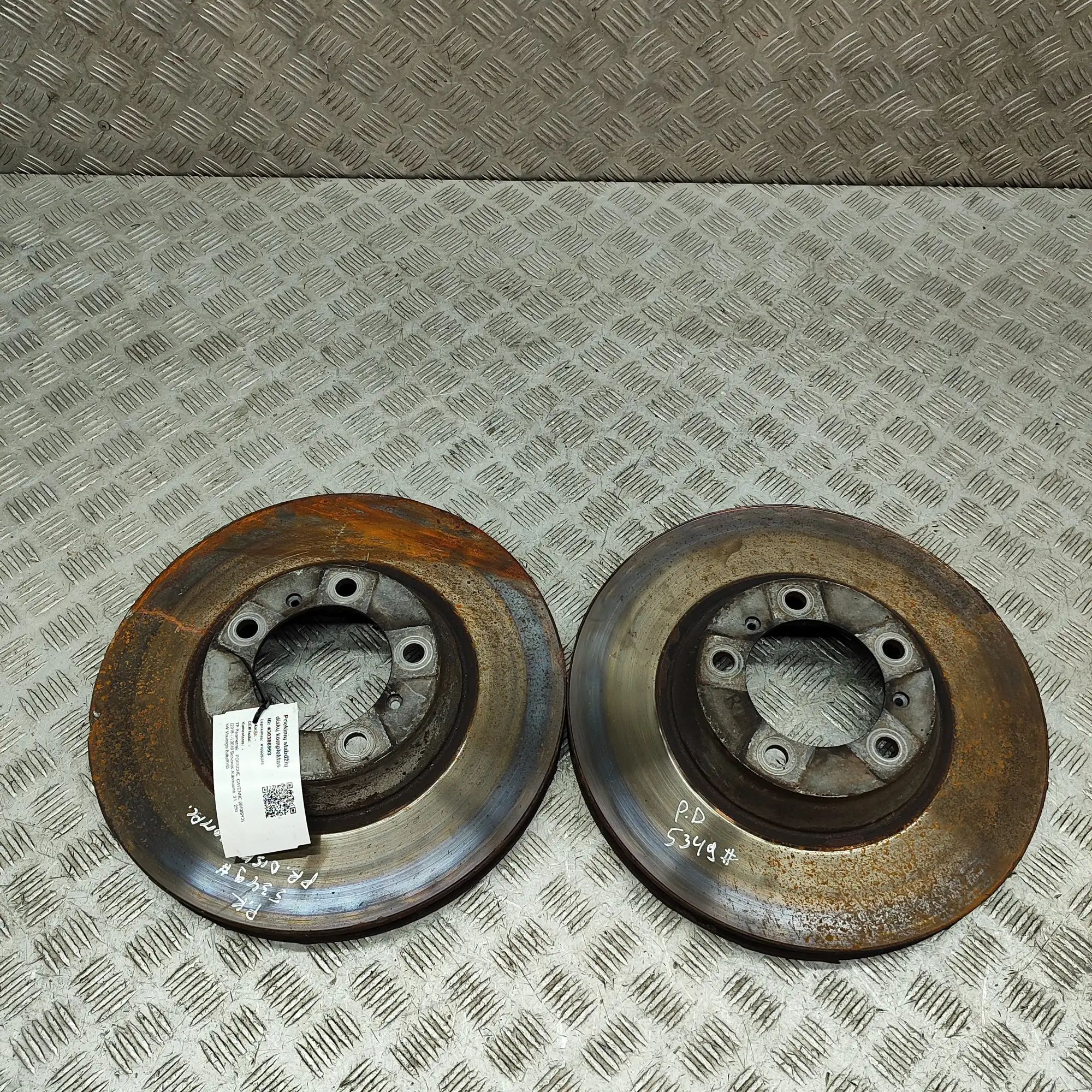 Porsche Cayenne Front Brake Disc Kit Front Brake Disc Kit — PORSCHE CAYENNE (9Y0/9Y3...