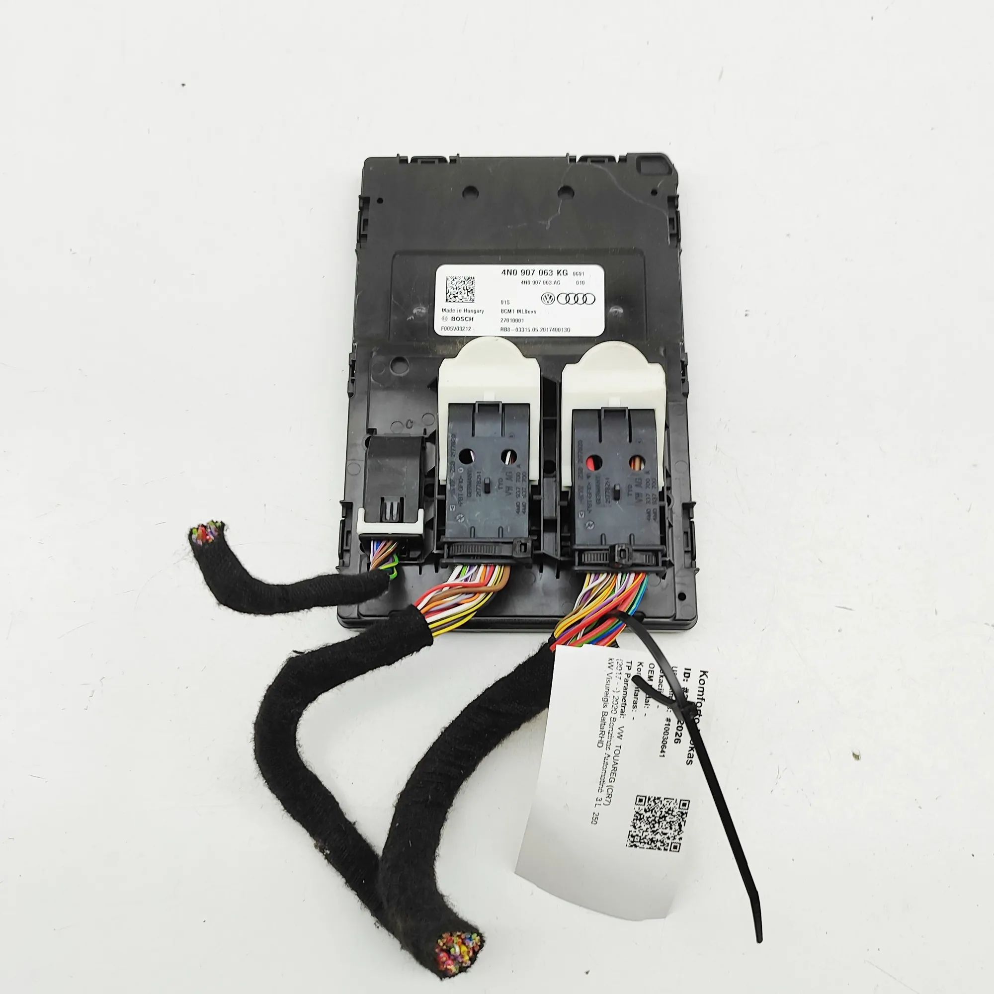 Volkswagen Touareg Comfort Control Unit Comfort Control Unit — VW TOUAREG (CR7) (2017-....