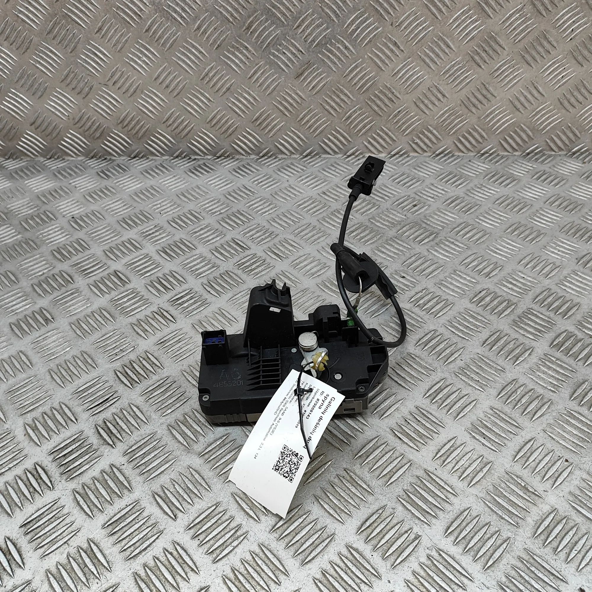 Saab 9-5 Door lock — rear right Door lock — rear right — SAAB 9-5 YS3E (1997-20...
