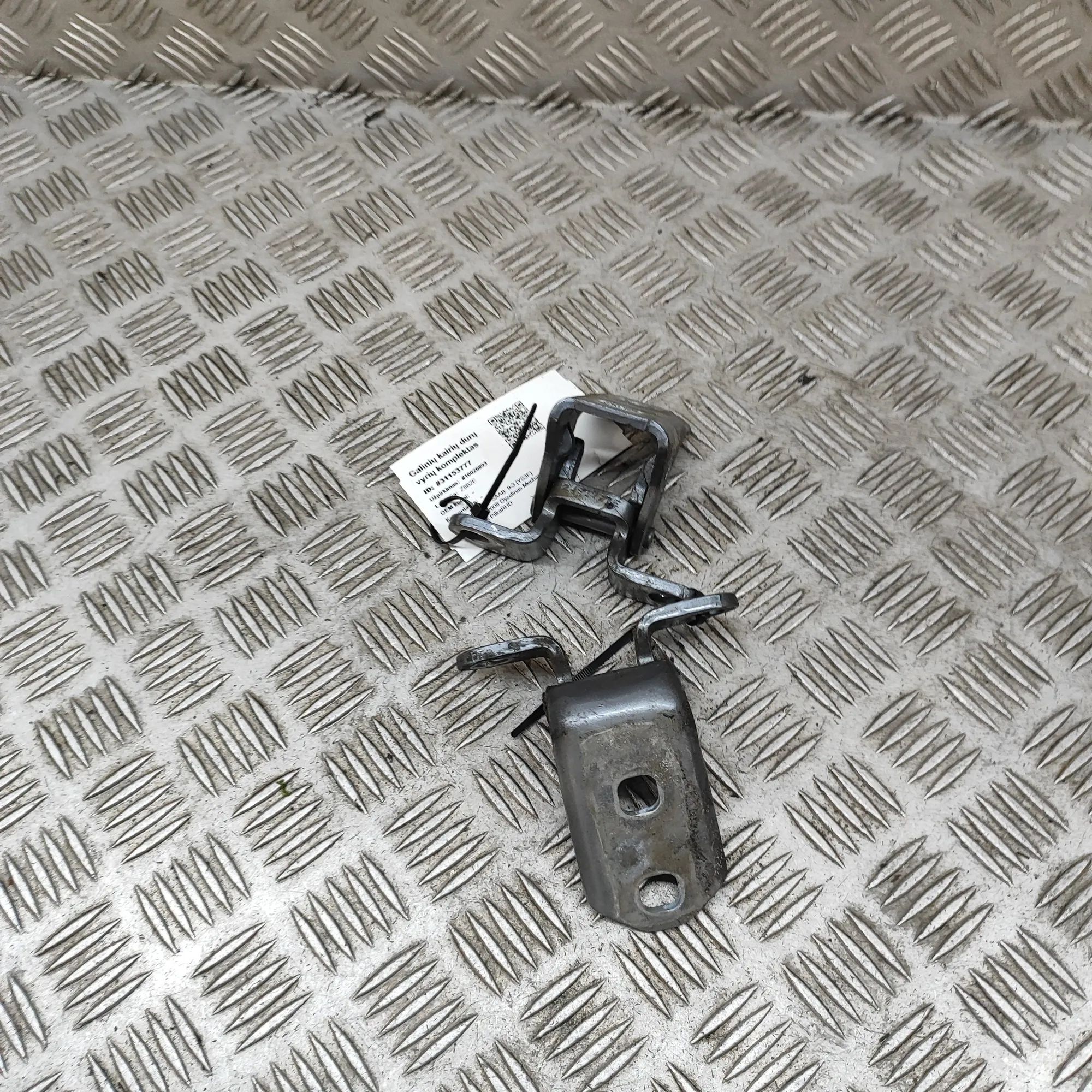 Saab 9-3 Door hinge set — rear left
