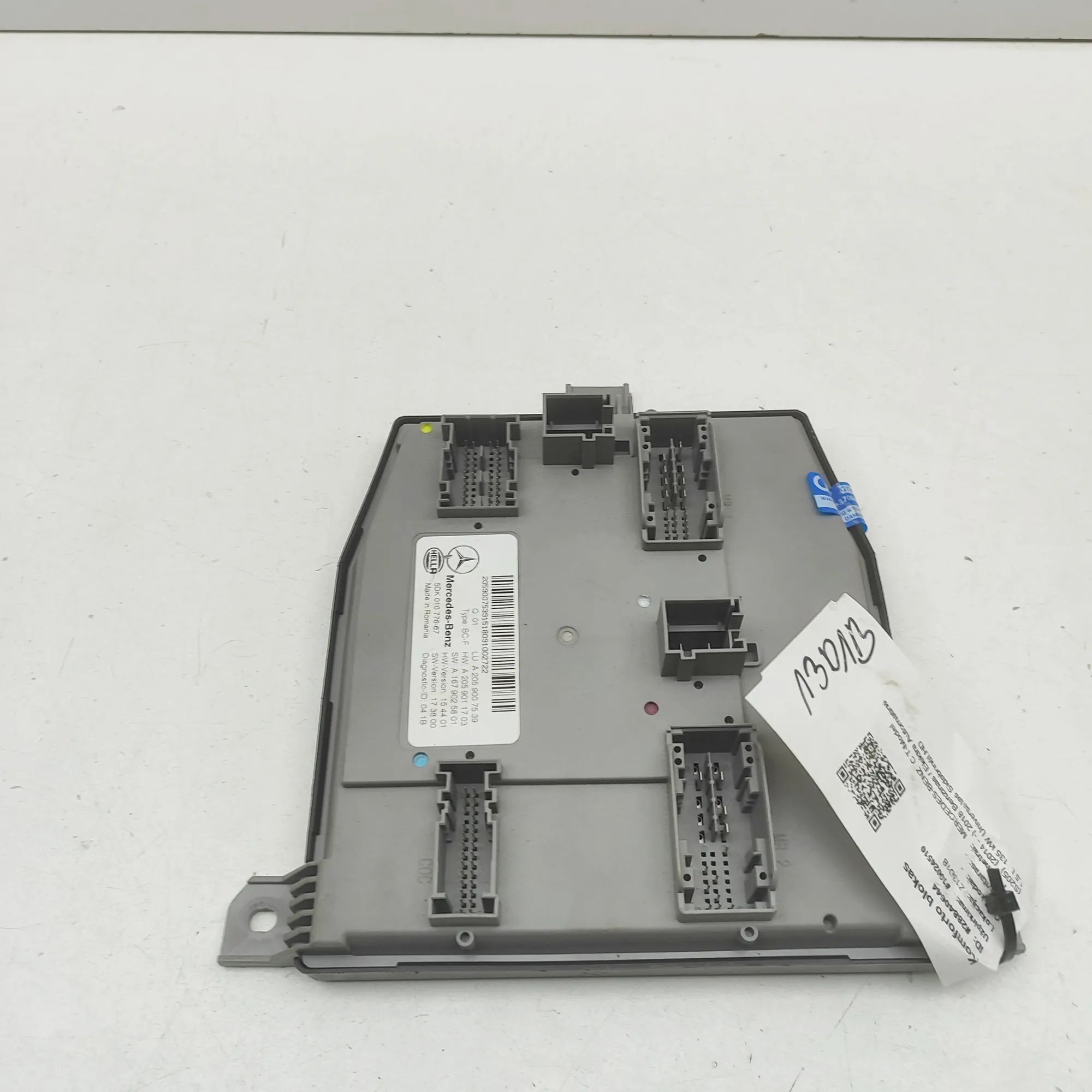 Mercedes-Benz A (W176) Comfort Control Unit Comfort Control Unit — MERCEDES BENZ C-CLASS (W...