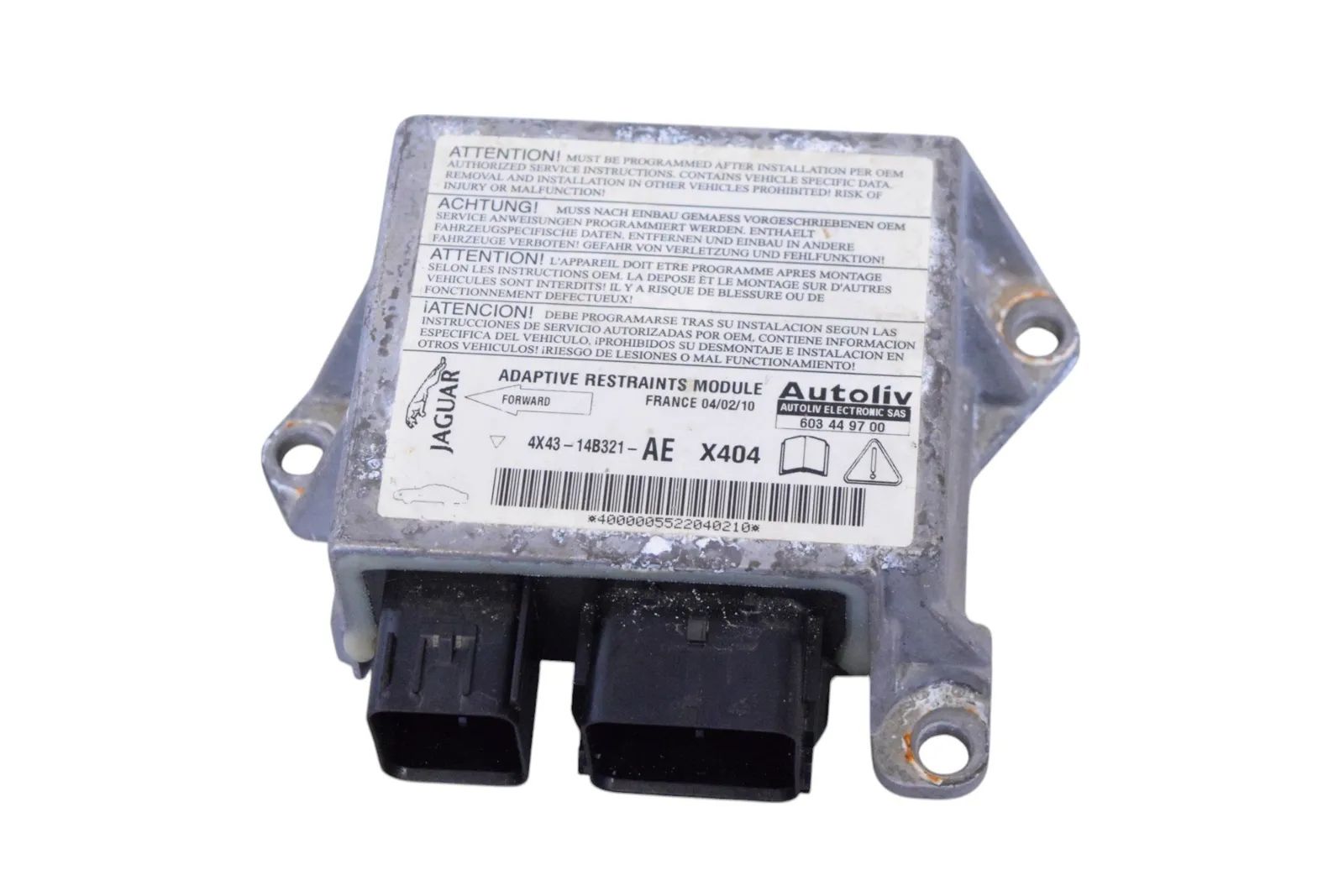 Jaguar X-Type SRS Control Unit SRS Control Unit — JAGUAR X-TYPE Estate X400 (2...