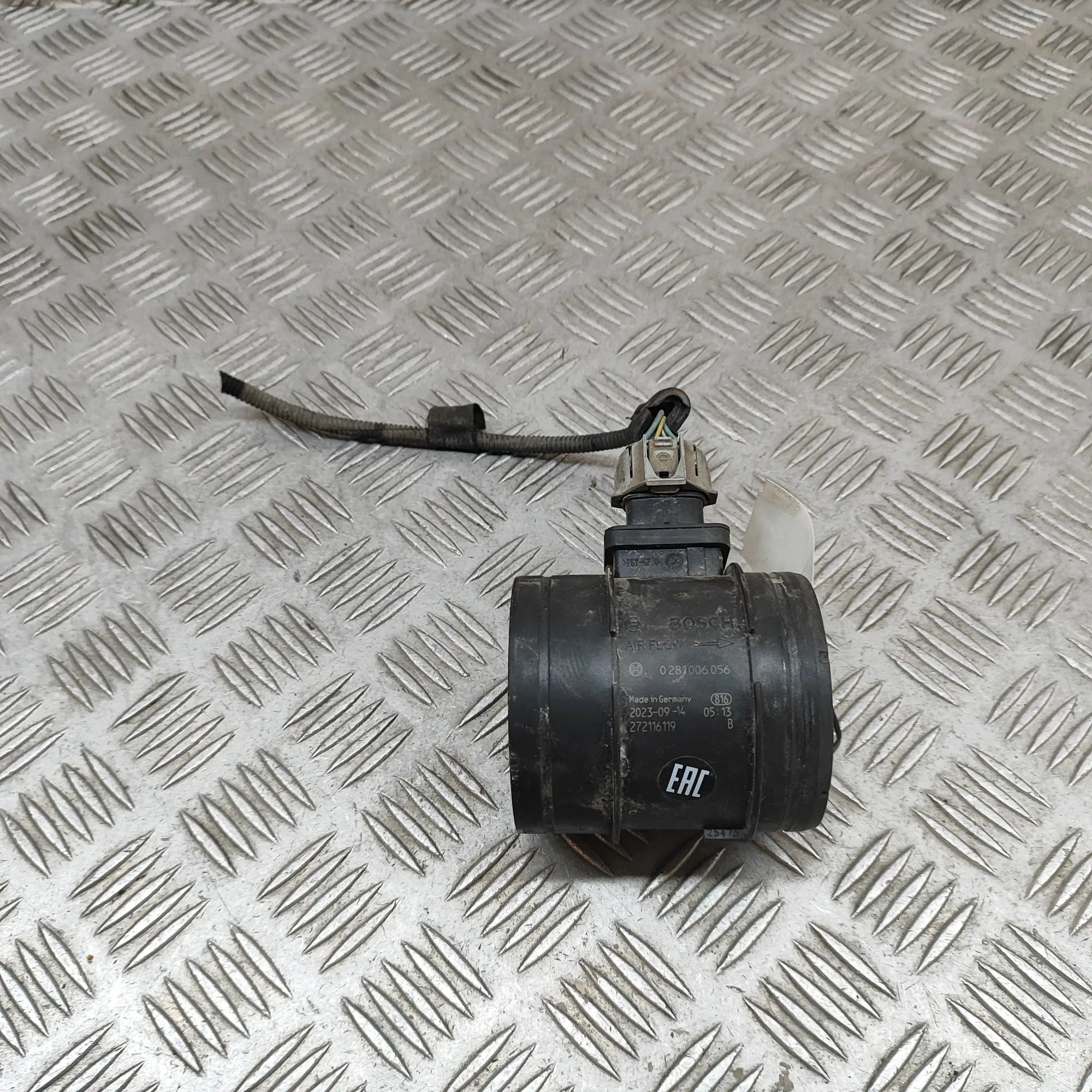 Iveco Daily Mass airflow sensor (MAF) Mass airflow sensor (MAF) — IVECO DAILY V Van/E...