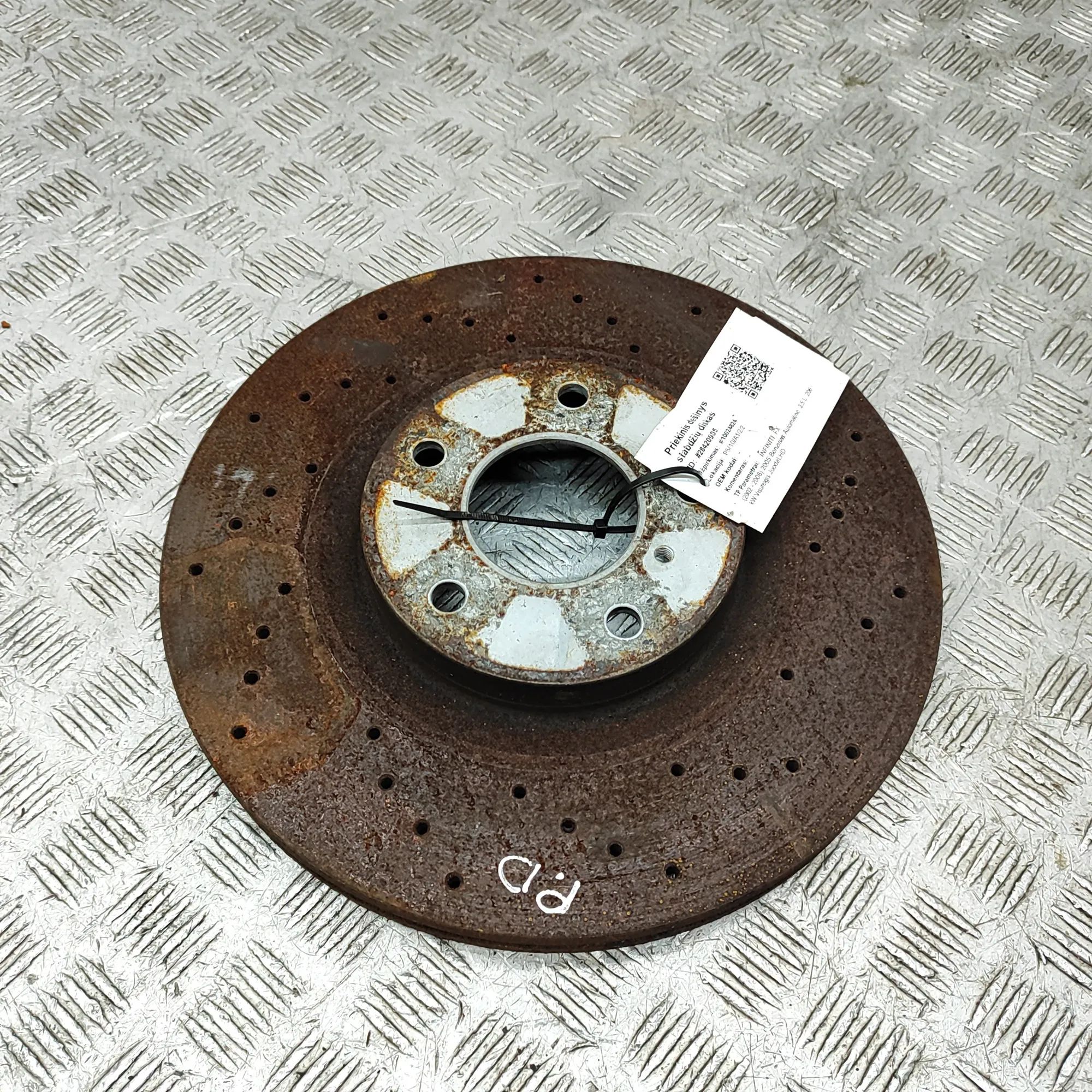 Infiniti FX (S50) Front Right Brake Disc Front Right Brake Disc — INFINITI FX (2002-2008...