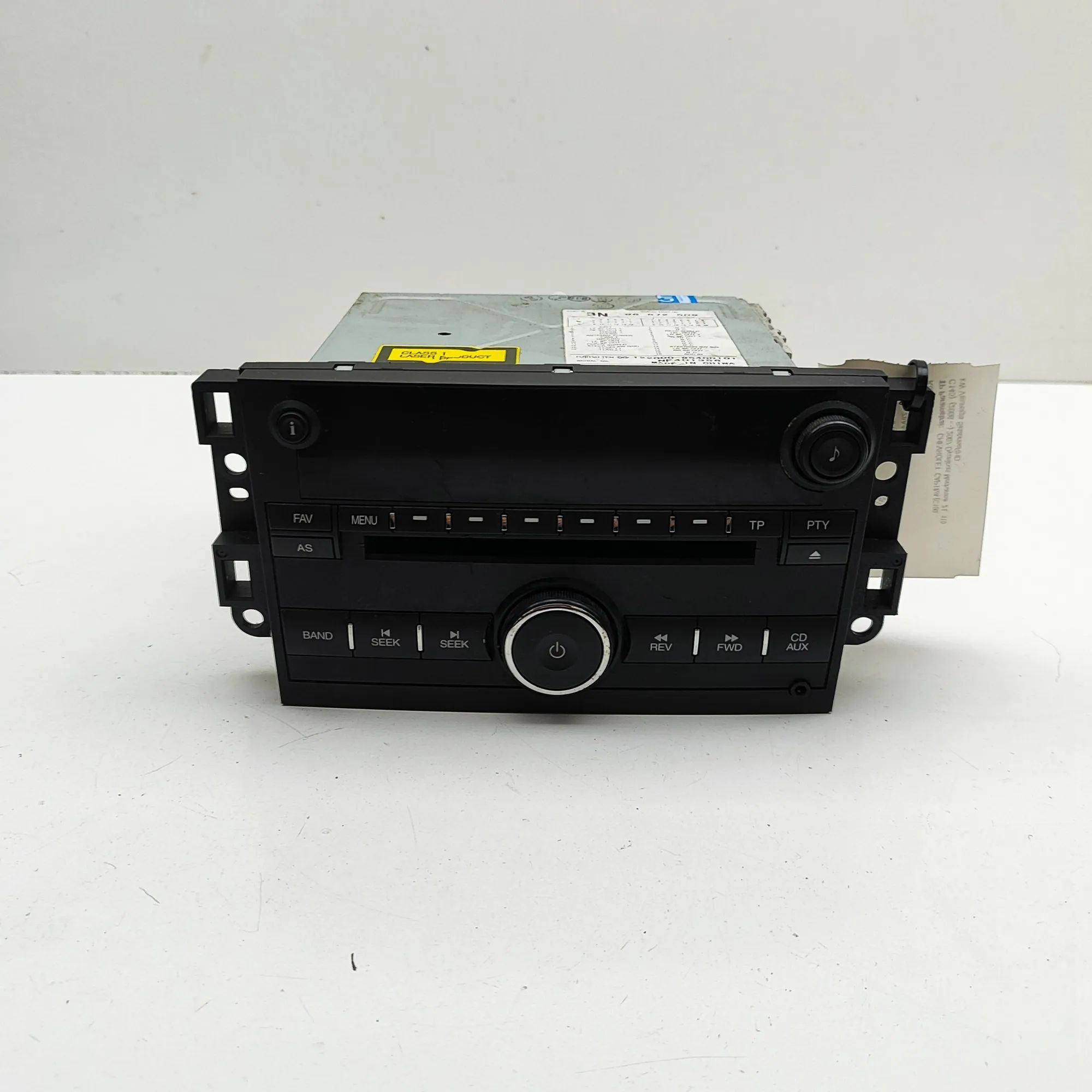 Chevrolet Captiva Radio/CD head unit Radio/CD head unit — CHEVROLET CAPTIVA C100, C1...