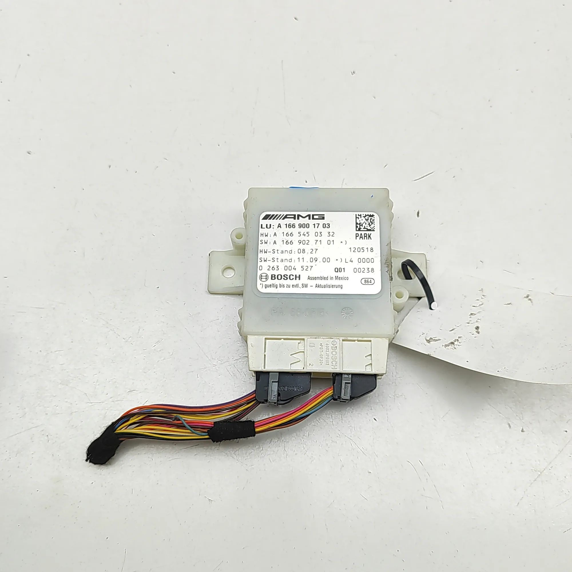 Mercedes-Benz A (W169) PDC Parking Sensor Control Unit PDC Parking Sensor Control Unit — MERCEDES BENZ...