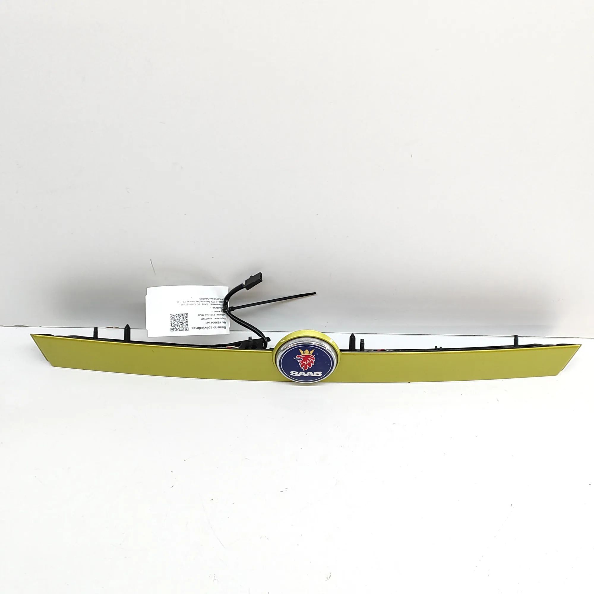 Saab 9-3 Trim Number Plate Light Trim Number Plate Light — SAAB 9-3 Cabrio YS3F ...
