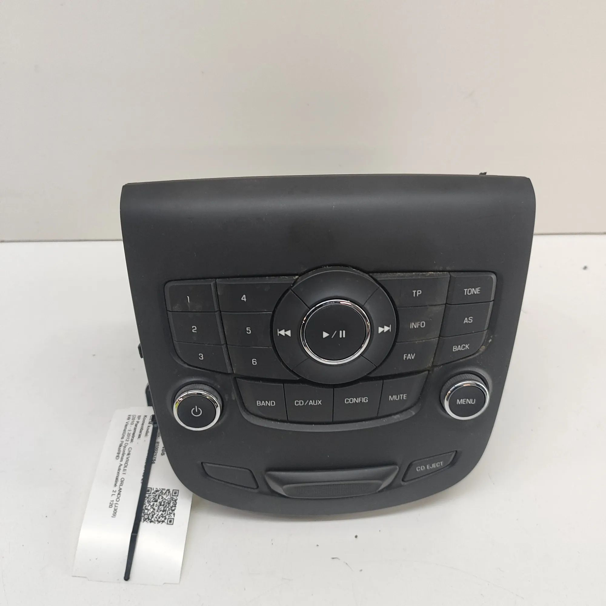 Chevrolet Orlando Audio player buttons Audio player buttons — CHEVROLET ORLANDO J309 (...