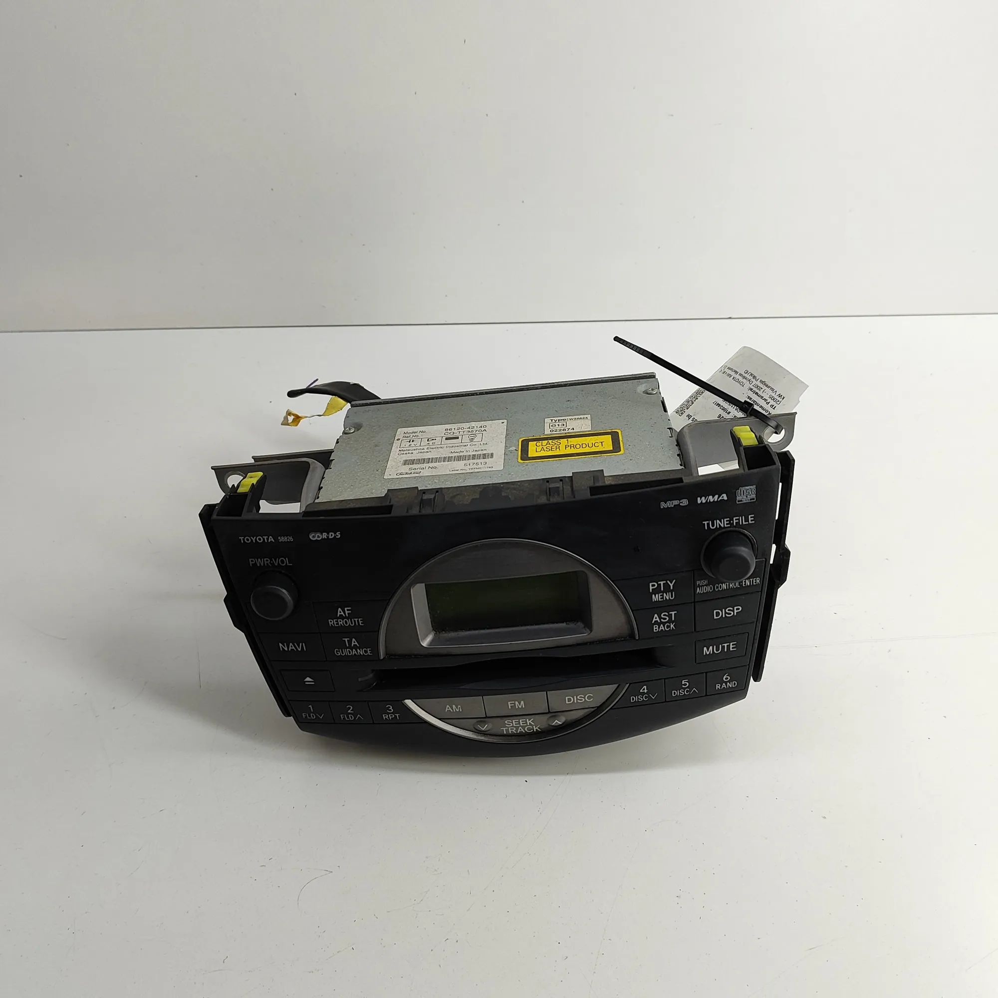 Toyota RAV4 (XA30) Radio/CD head unit Radio/CD head unit — TOYOTA RAV 4 III _A3_ (200...