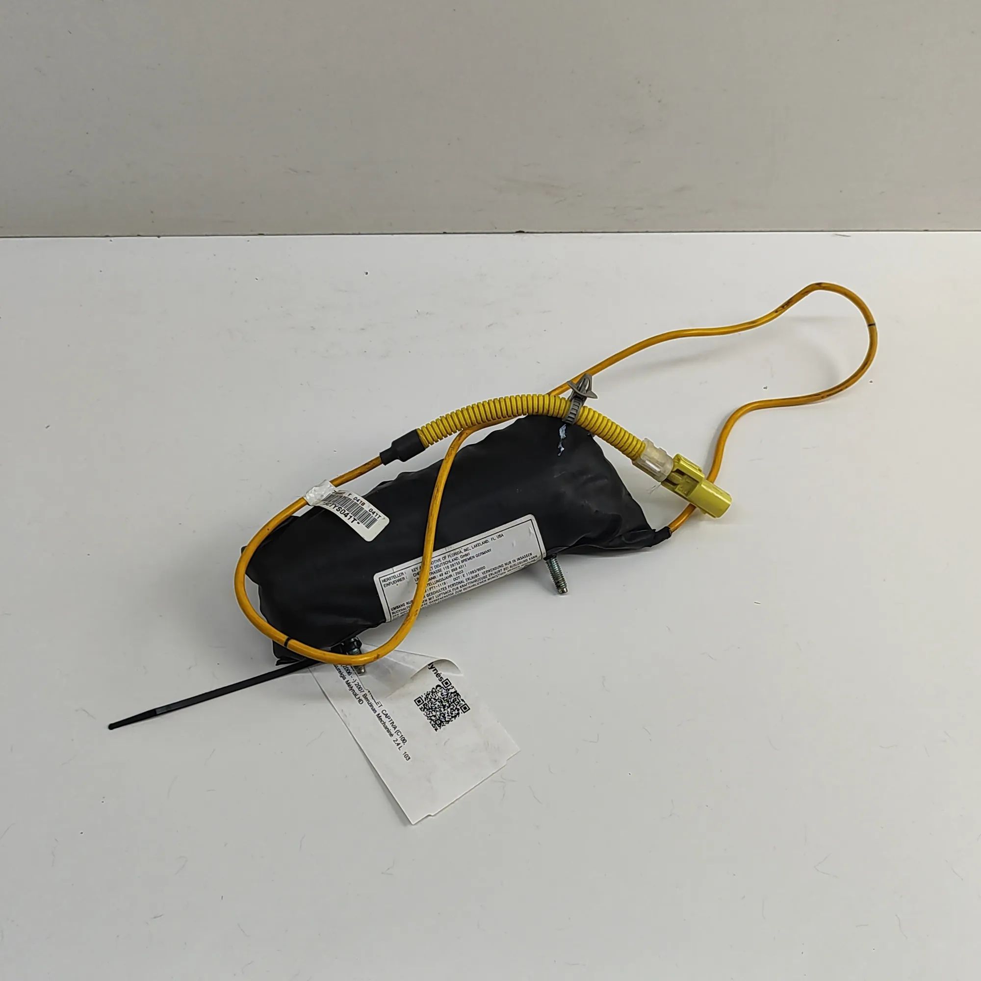 Chevrolet Captiva Seat airbag (SRS) — front left Seat airbag (SRS) — front left — CHEVROLET CAPT...