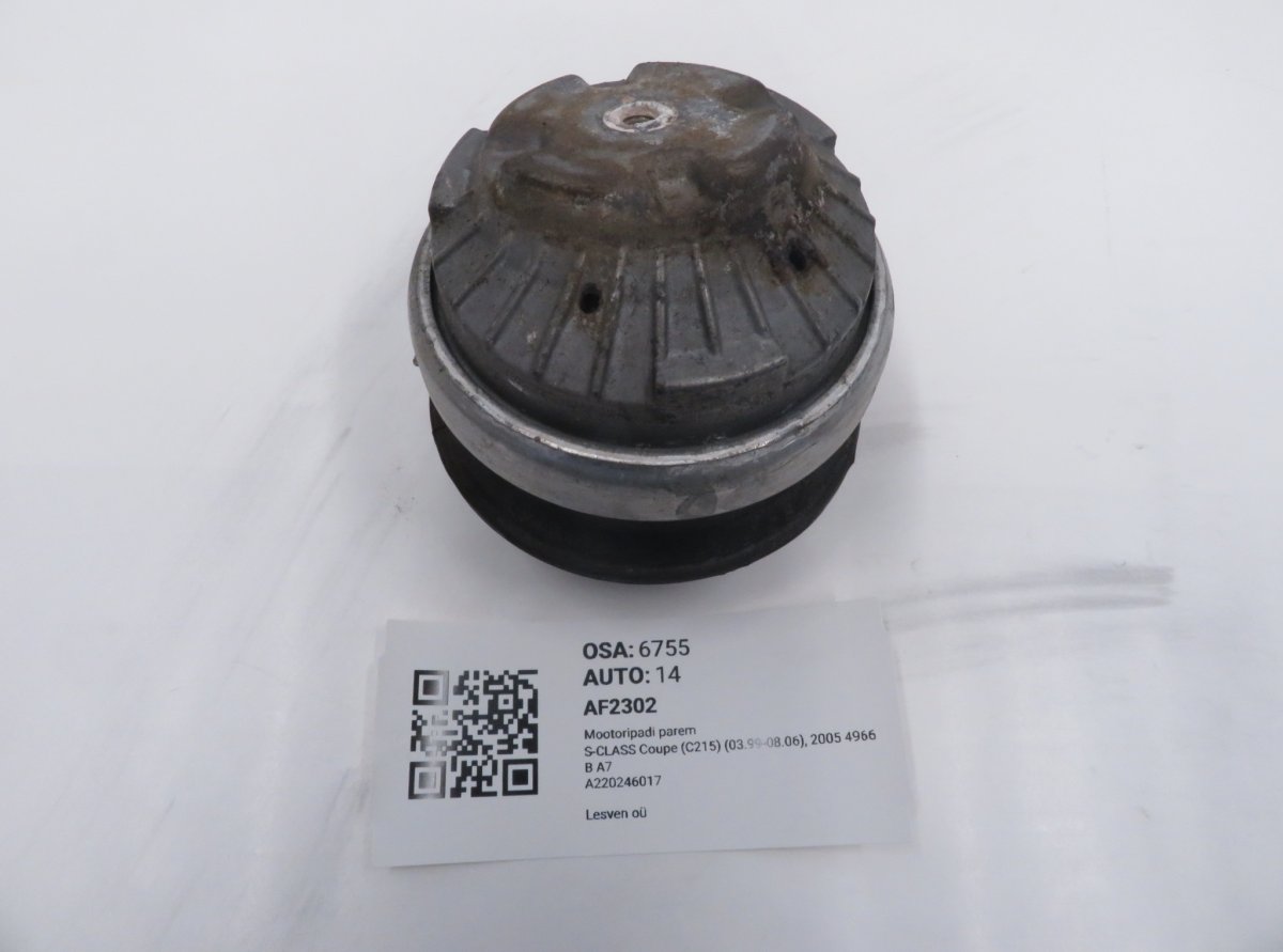 Mercedes-Benz C (W203) Right Side Engine Mount Right Side Engine Mount — MERCEDES-BENZ S-CLASS...