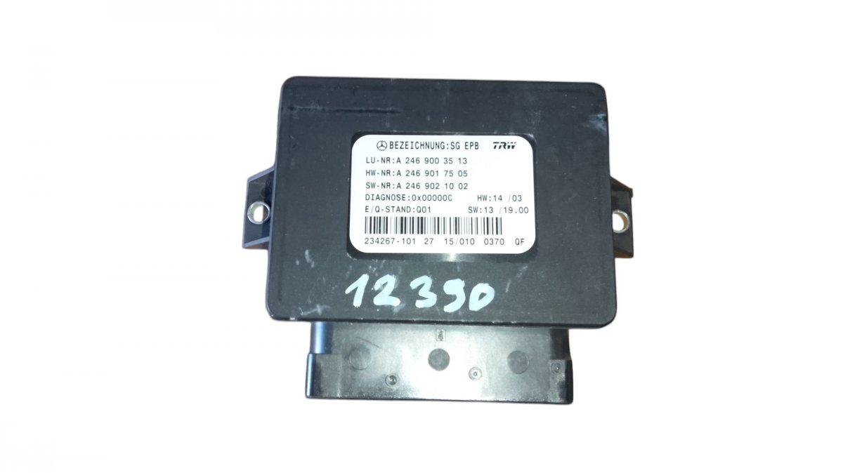 Mercedes-Benz CLA (C117) Parking brake control unit Parking brake control unit — MERCEDES-BENZ CLA ...