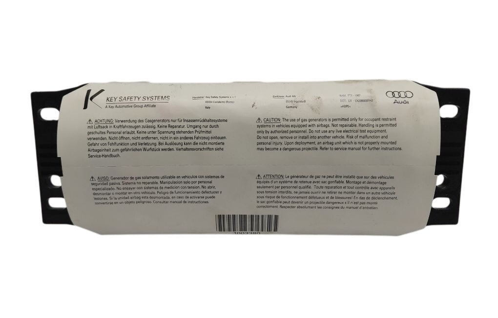 Audi TT (8J) passenger airbag Passenger airbag — AUDI TT (8J) (2006-2014) — 1...