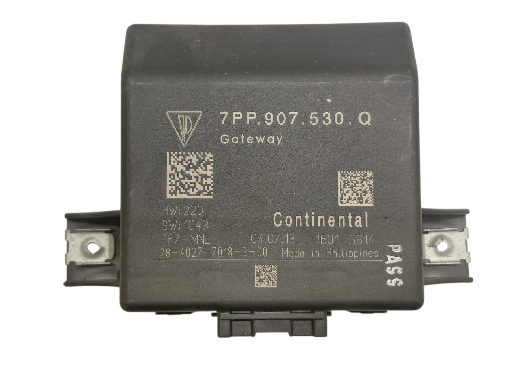 Porsche Cayenne Central gateway module Central gateway module — PORSCHE CAYENNE II (20...