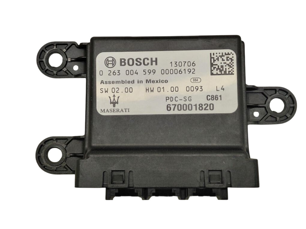 Maserati Quattroporte Parking assistance control unit Parking assistance control unit — MASERATI QUAT...