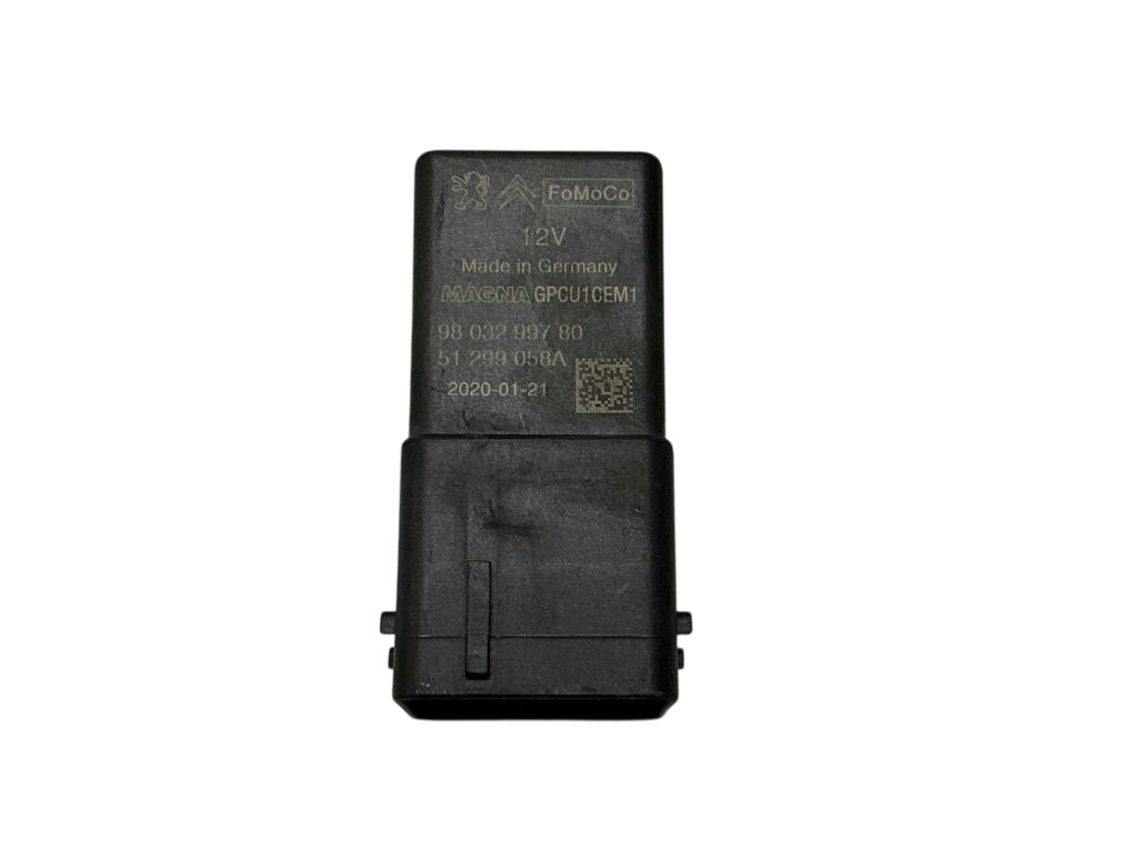 Toyota Proace Diesel Glow Plug Relay Diesel glow plug relay — TOYOTA PROACE (MDY, MD...