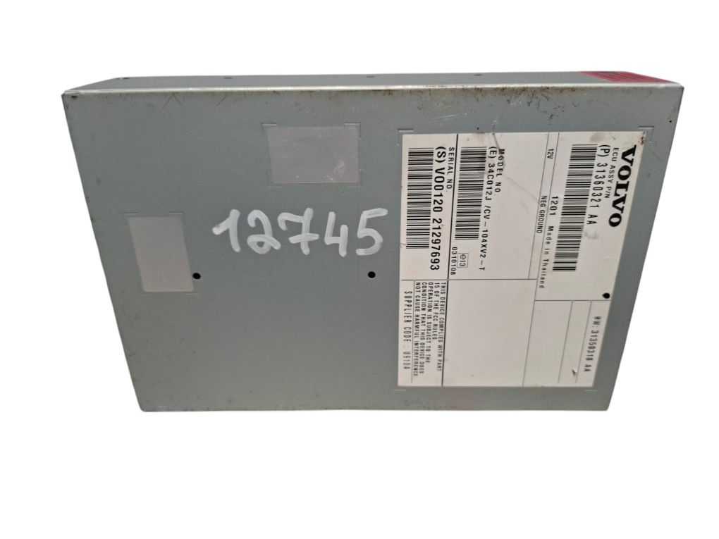 Volvo S60 Audio amplifier Audio amplifier — VOLVO S60 II / V60 I (2010-20...