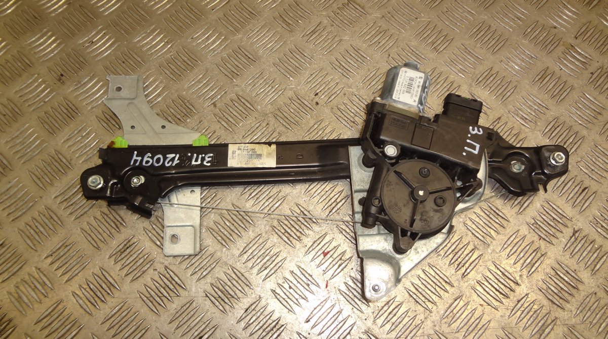 Peugeot 508 Complete window regulator — rear right