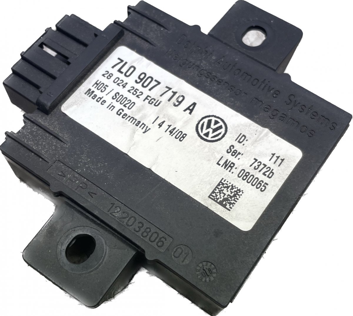 Volkswagen Touareg Anti theft alarm control unit Anti theft alarm control unit — VW TOUAREG I (7...