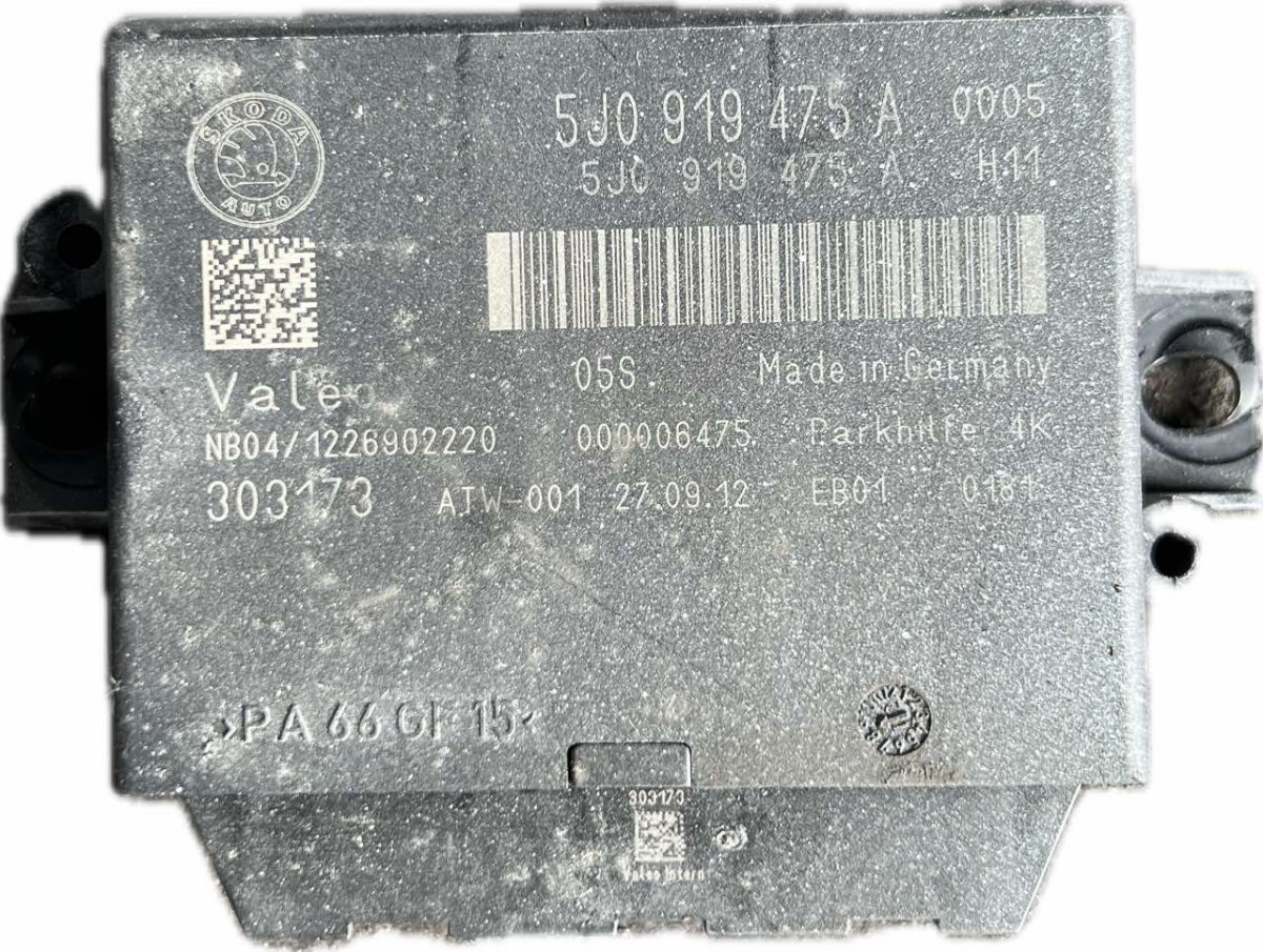 Skoda Superb (3T) Parking assistance control unit Parking assistance control unit — SKODA SUPERB ...