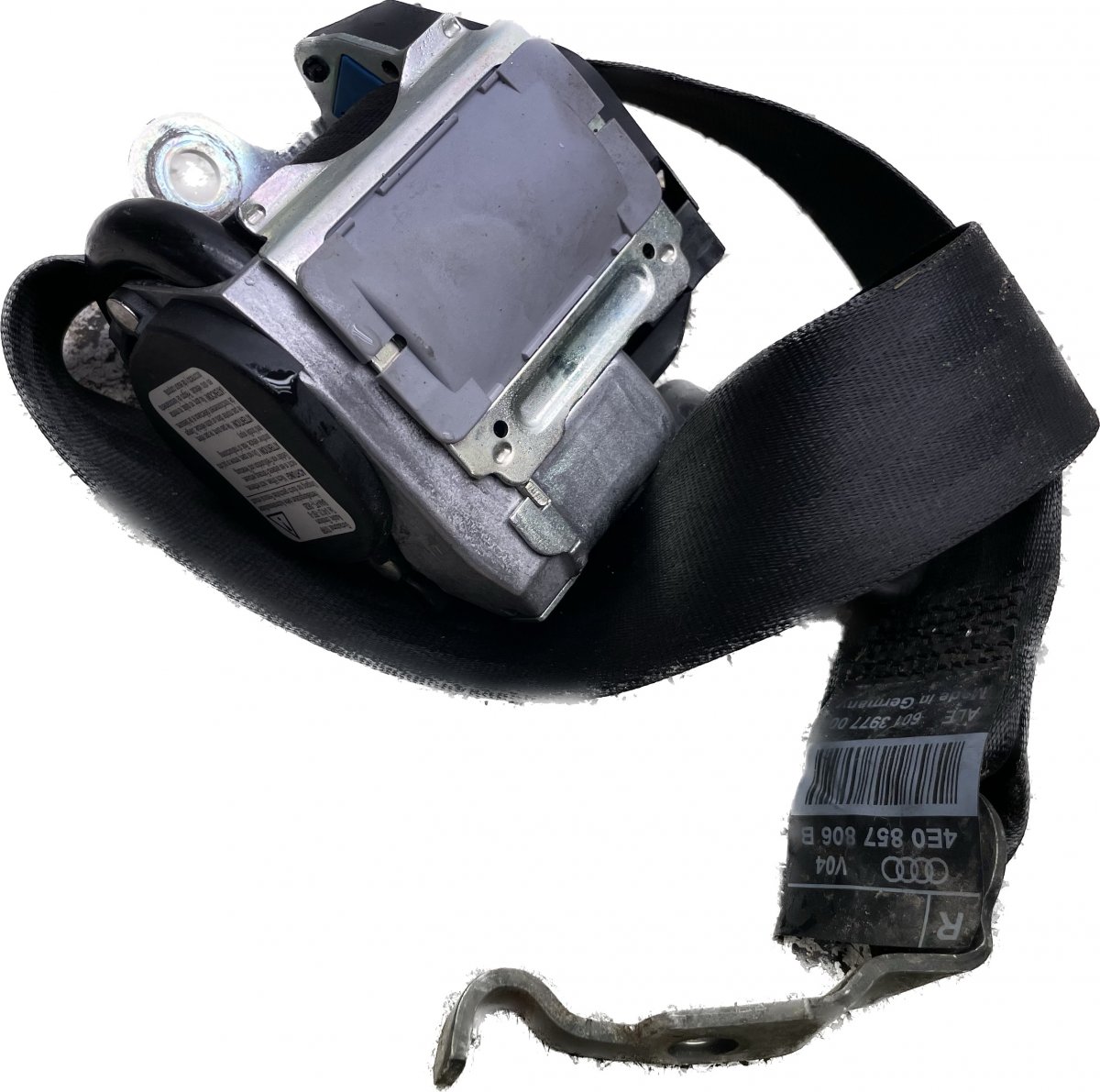Audi A8 (D3) Seat belt — rear right Seat belt — rear right — AUDI A8 (4E) (2002-201...