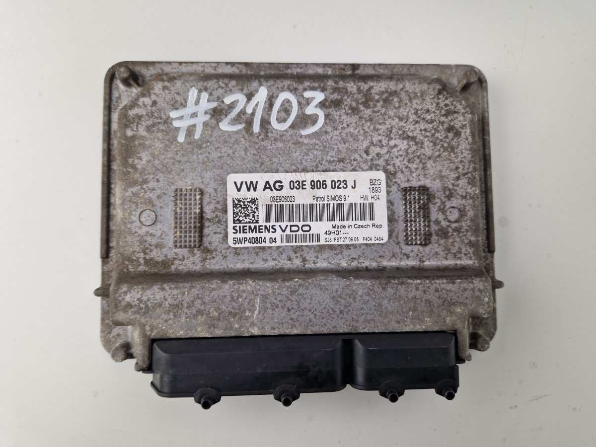 Skoda Roomster / Praktik Engine control unit (ECU) Engine control unit (ECU) — SKODA ROOMSTER / PR...