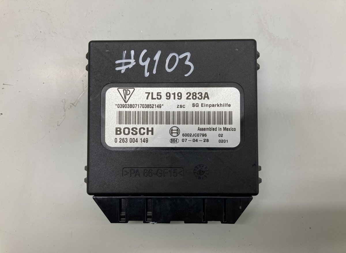 Porsche Cayenne Parking assistance control unit Parking assistance control unit — PORSCHE CAYEN...