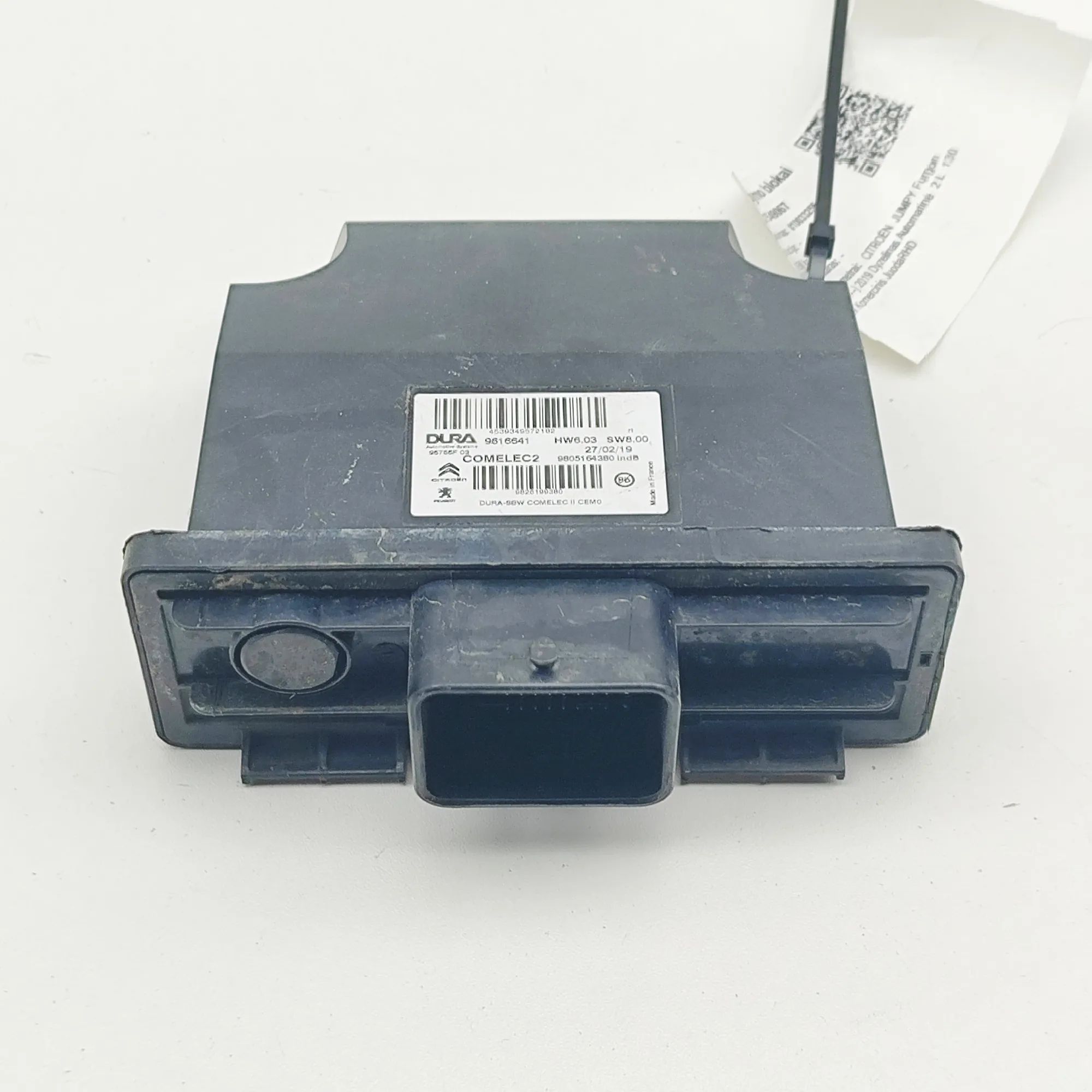 Citroen Jumpy / SpaceTourer Gearbox Control Unit Gearbox control unit — CITROEN JUMPY (Van) (201...