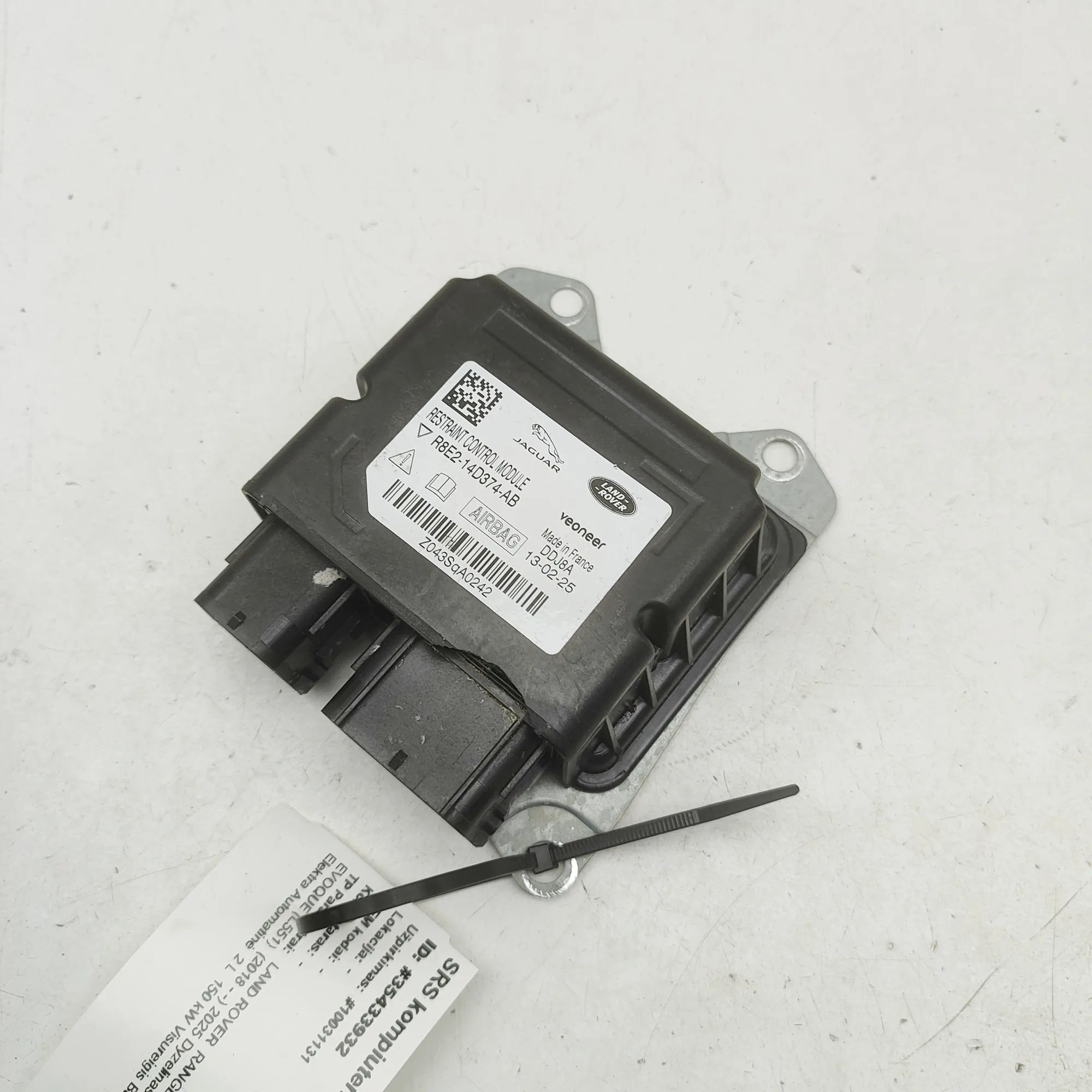 Land Rover Range Rover Evoque SRS Control Unit SRS Control Unit — LAND ROVER RANGE ROVER EVOQU...