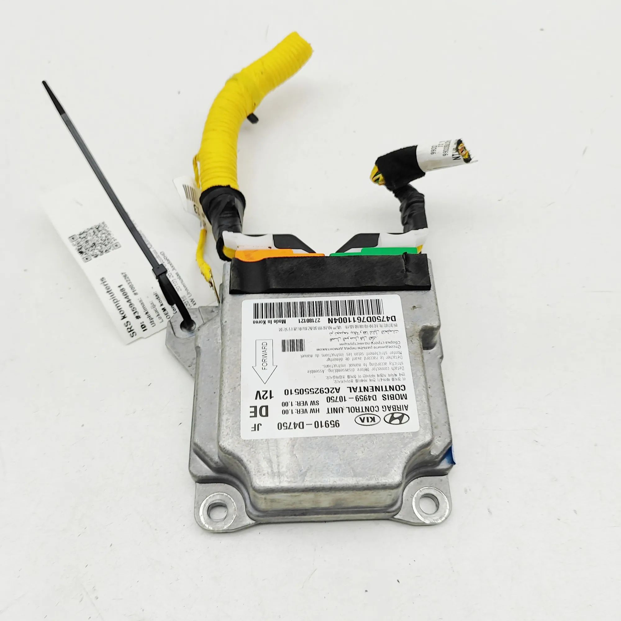 Kia Optima (JF) SRS Control Unit SRS Control Unit — KIA OPTIMA (Sportswagon) (20...