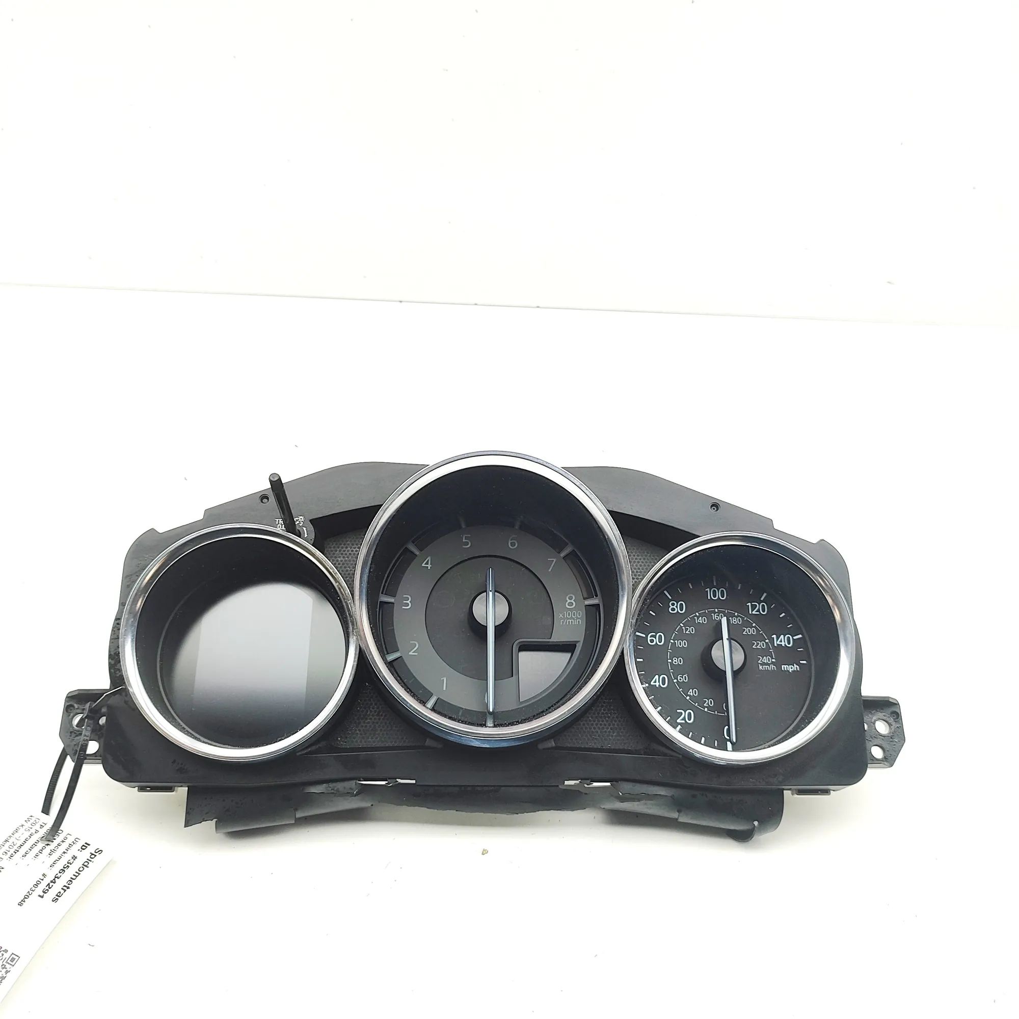 Mazda MX-5 Instrument Cluster Speedometer