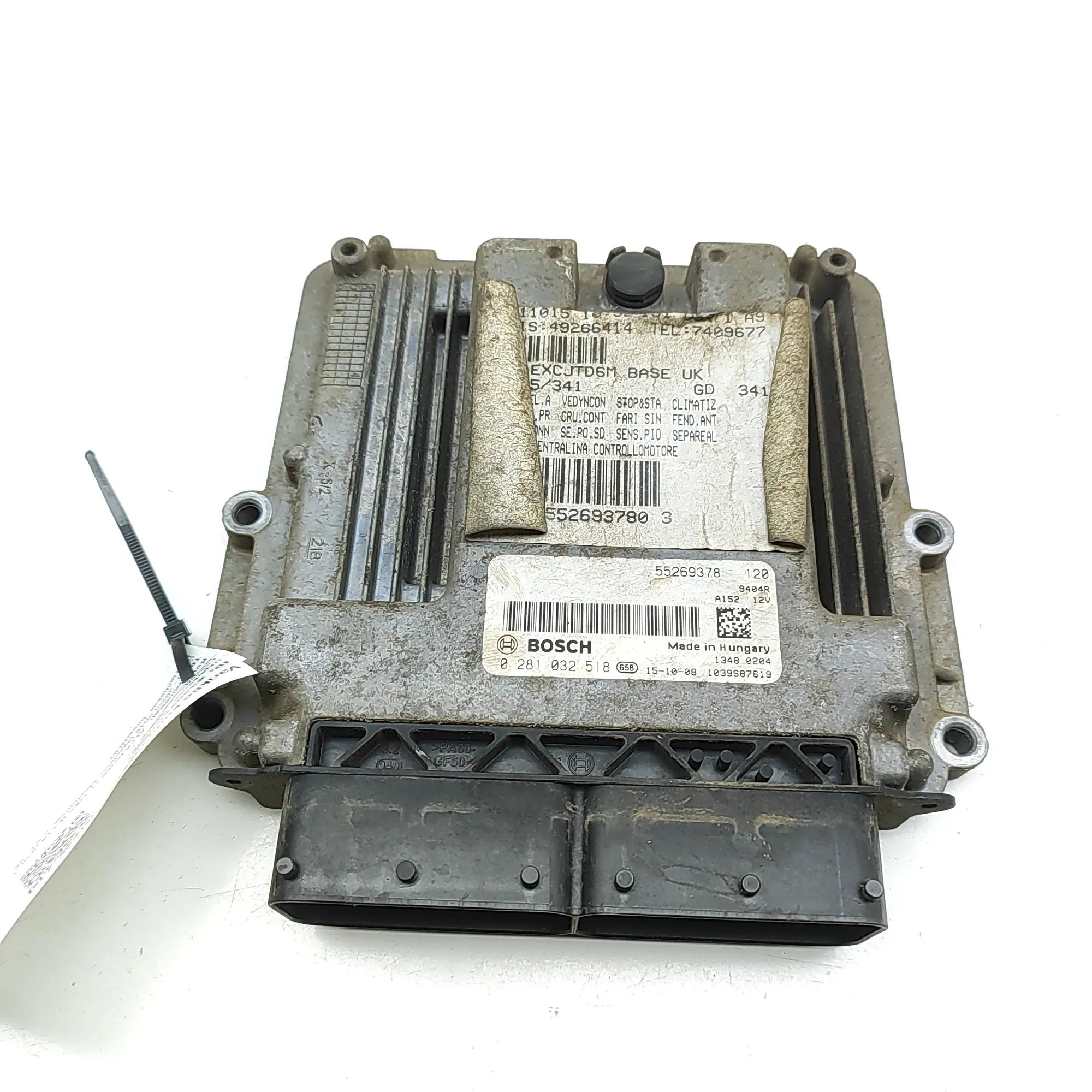 Alfa-Romeo Giulietta (940) Engine Control Unit Engine Control Unit — ALFA ROMEO GIULIETTA (940...