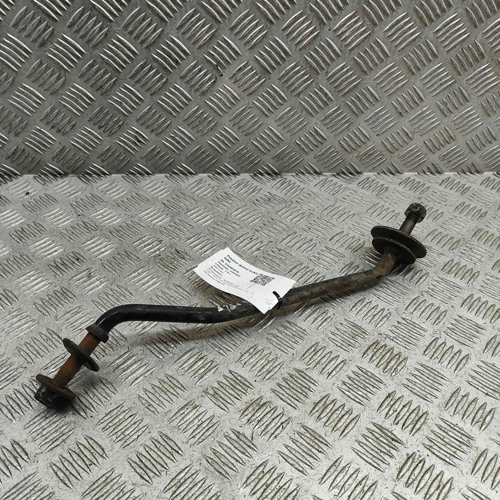 Maserati Biturbo (2, 4, Spyder, Karif) Front Right Curved Control Arm Front Right Curved Control Arm — MASERATI 425 (...