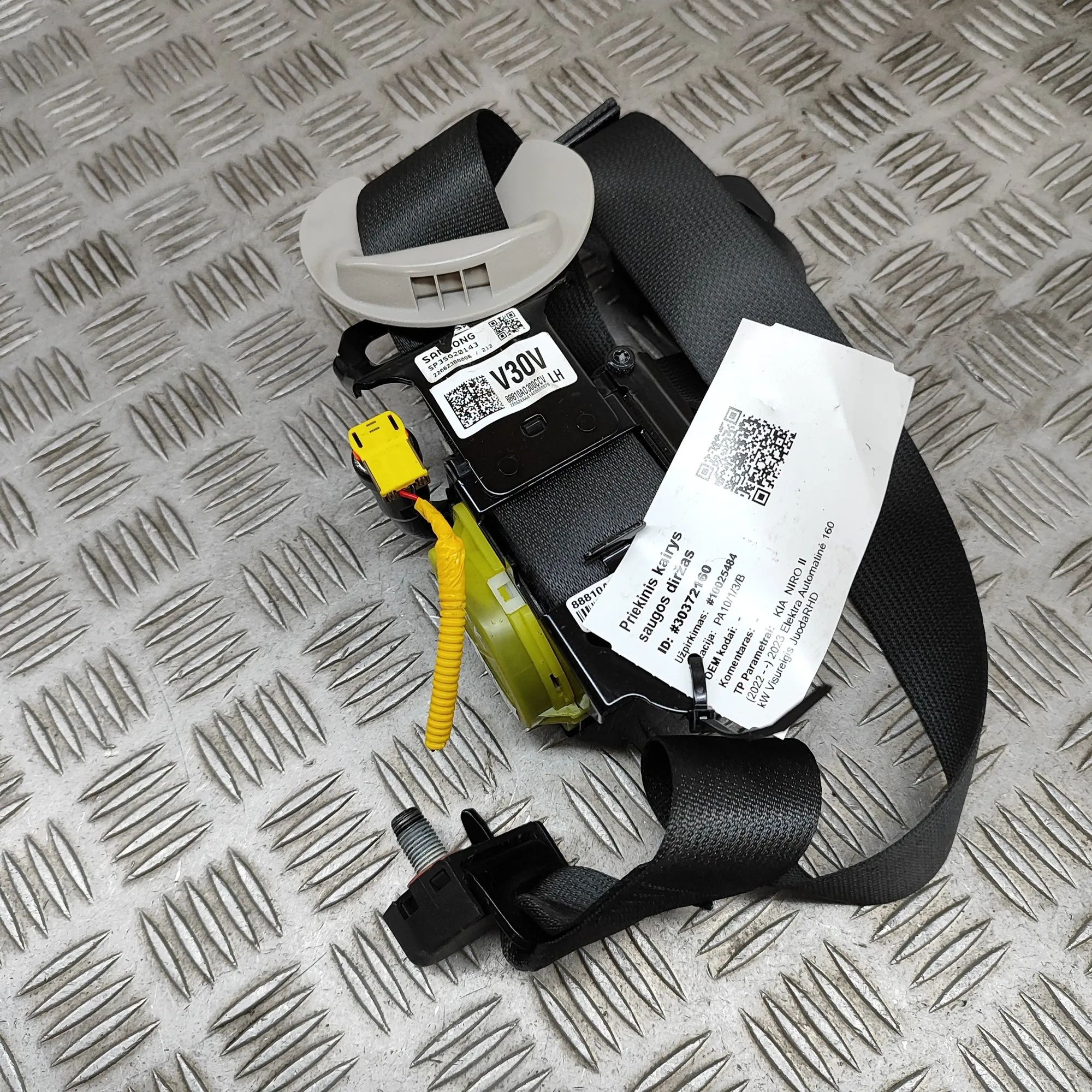 Kia Niro Front Left Seatbelt Front Left Seatbelt — KIA NIRO (II) (2022-...) ...