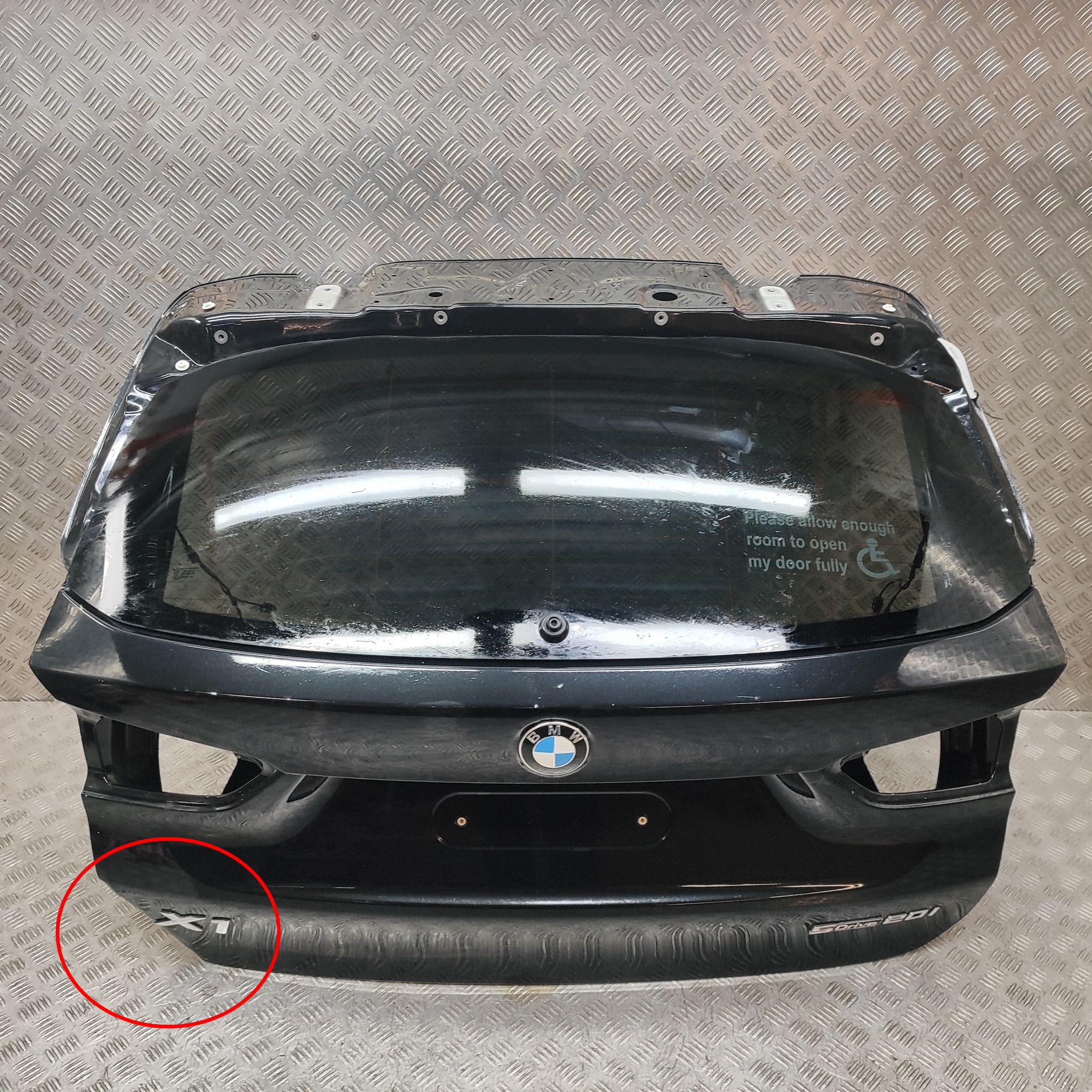 BMW X1 (F48) Tailgate / boot lid Tailgate / boot lid — BMW X1 (F48) (2014-2022) ...