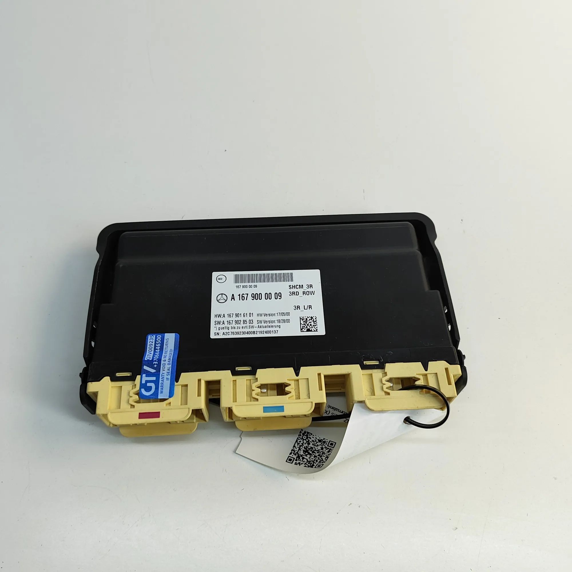 Mercedes-Benz GLS (X167) Rear Seat Control Unit Rear Seat Control Unit — MERCEDES BENZ GLS (X16...