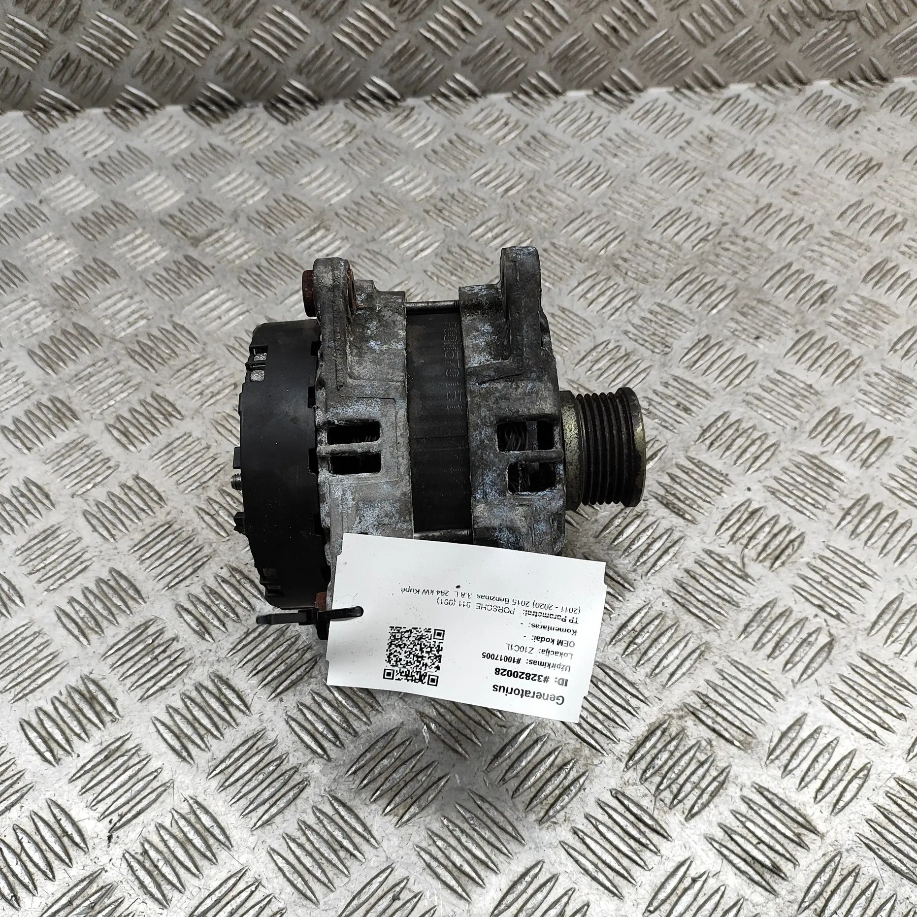 Porsche 911 (991) Alternator Alternator — PORSCHE 911 (991) (2011-2020) — 9A...