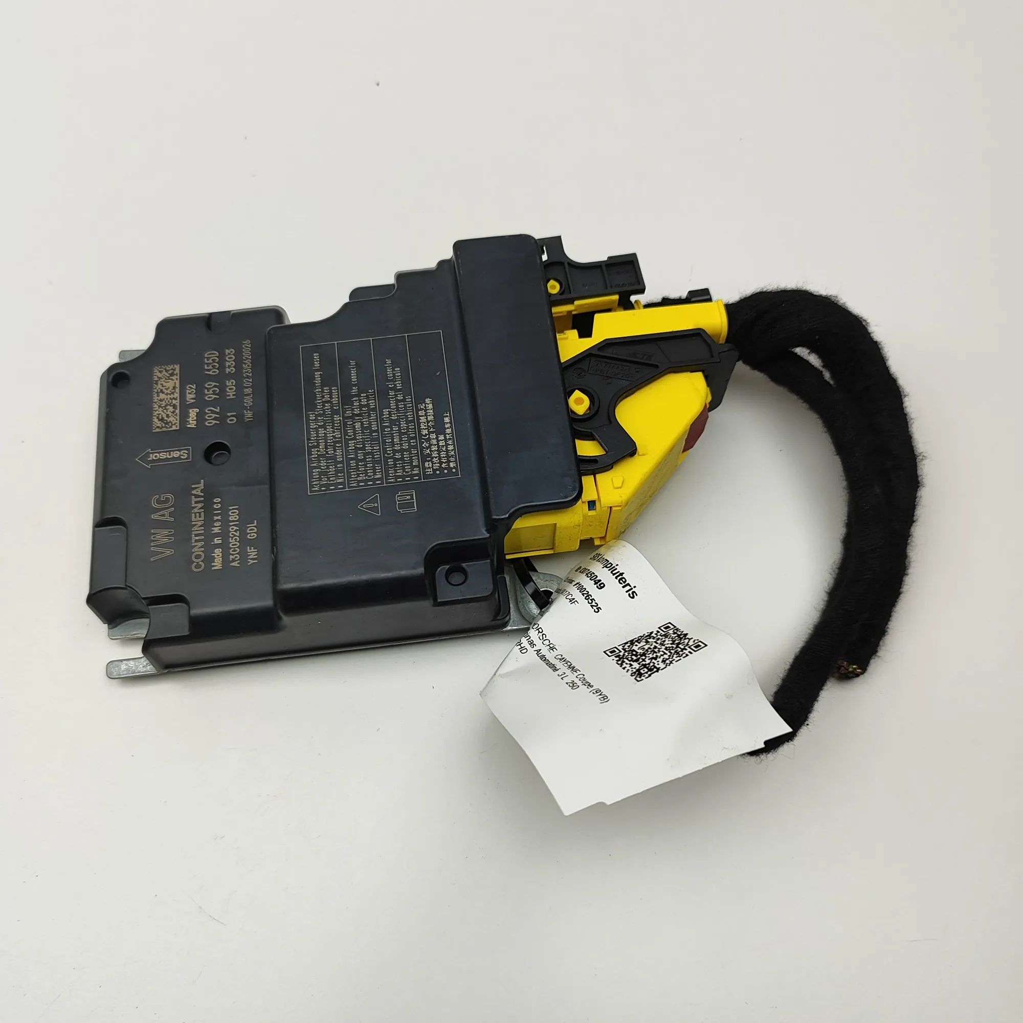 Porsche Cayenne SRS Control Unit SRS Control Unit — PORSCHE CAYENNE (Coupe 9YB) ...