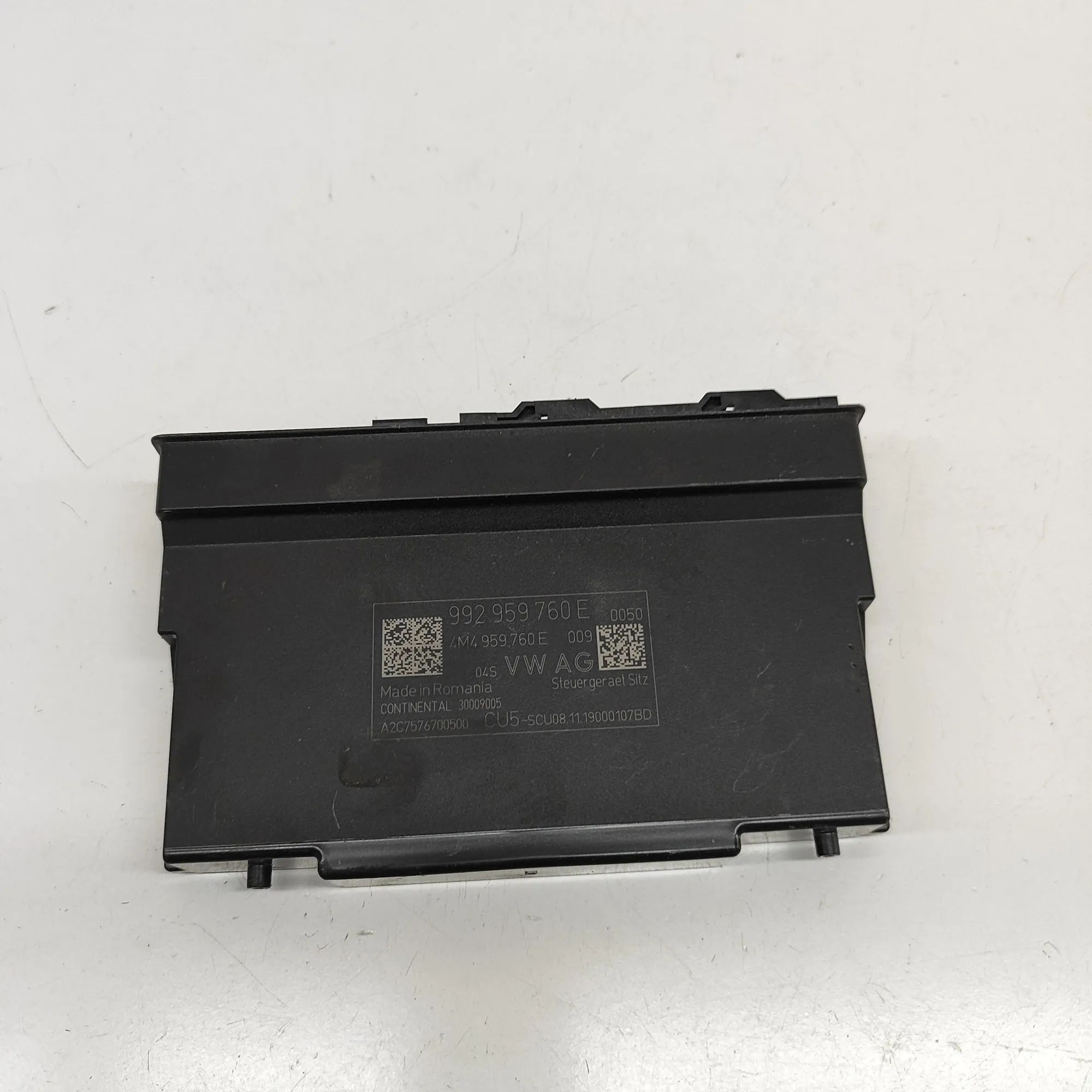 Porsche Cayenne Front Left Seat Control Unit Front Left Seat Control Unit — PORSCHE CAYENNE ...