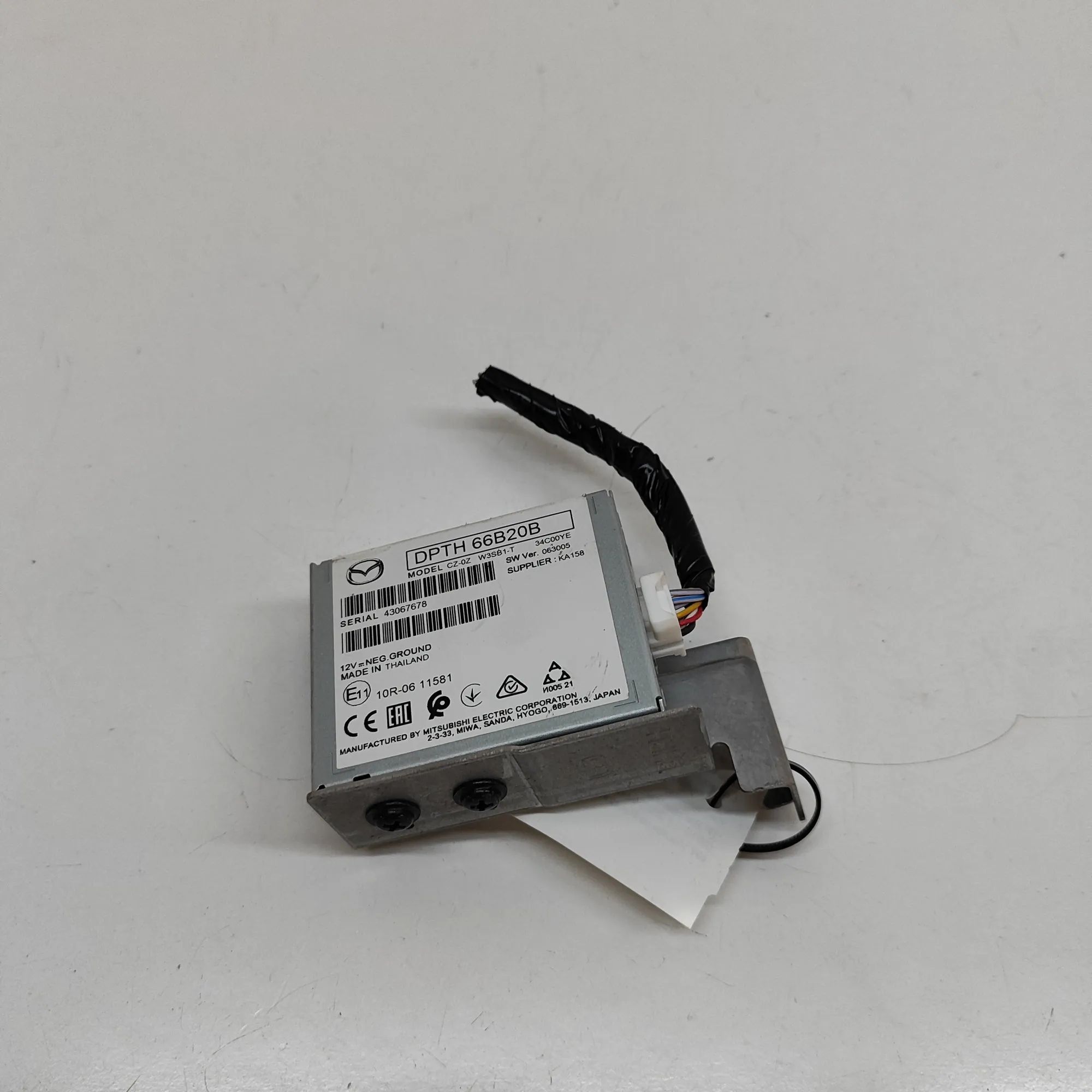 Mazda 3 (BP) Sound amplifier Sound amplifier — MAZDA CX-3 (0 DM) (2019-PRESE...