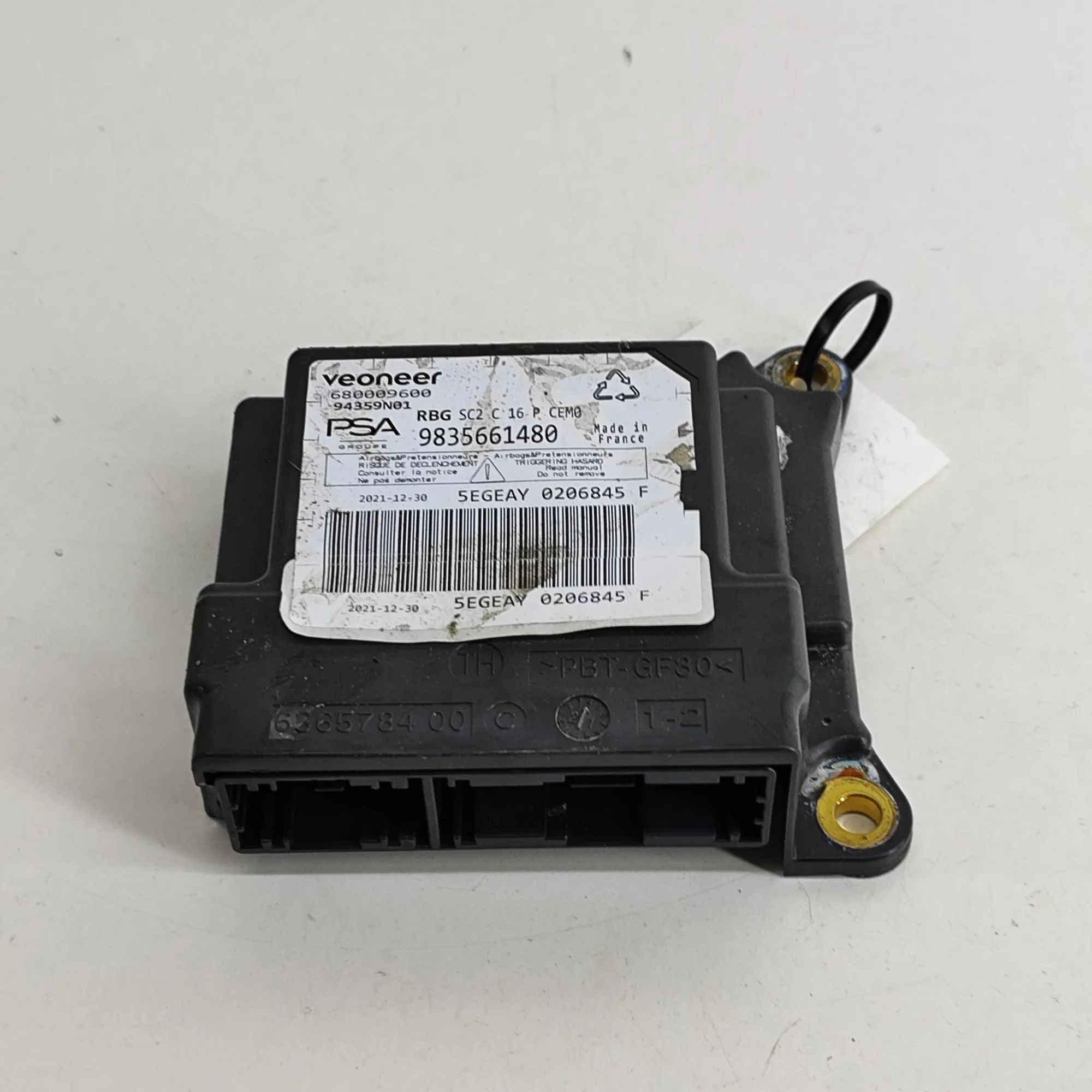 Opel Mokka (B) SRS Control Unit SRS Control Unit — OPEL MOKKA (2020-...) — 9835...