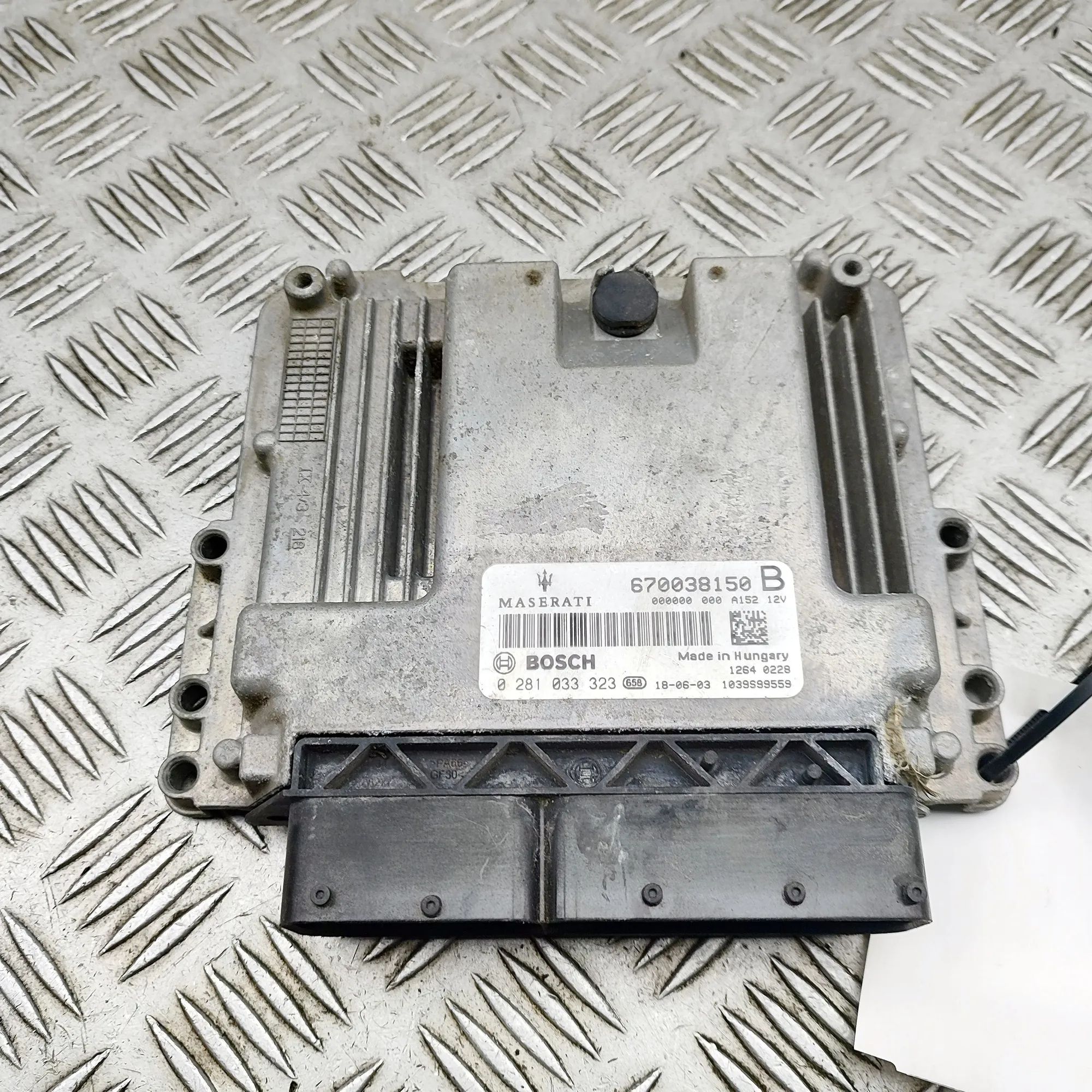 Maserati Levante Engine Control Unit Engine Control Unit — MASERATI LEVANTE (SUV M16...