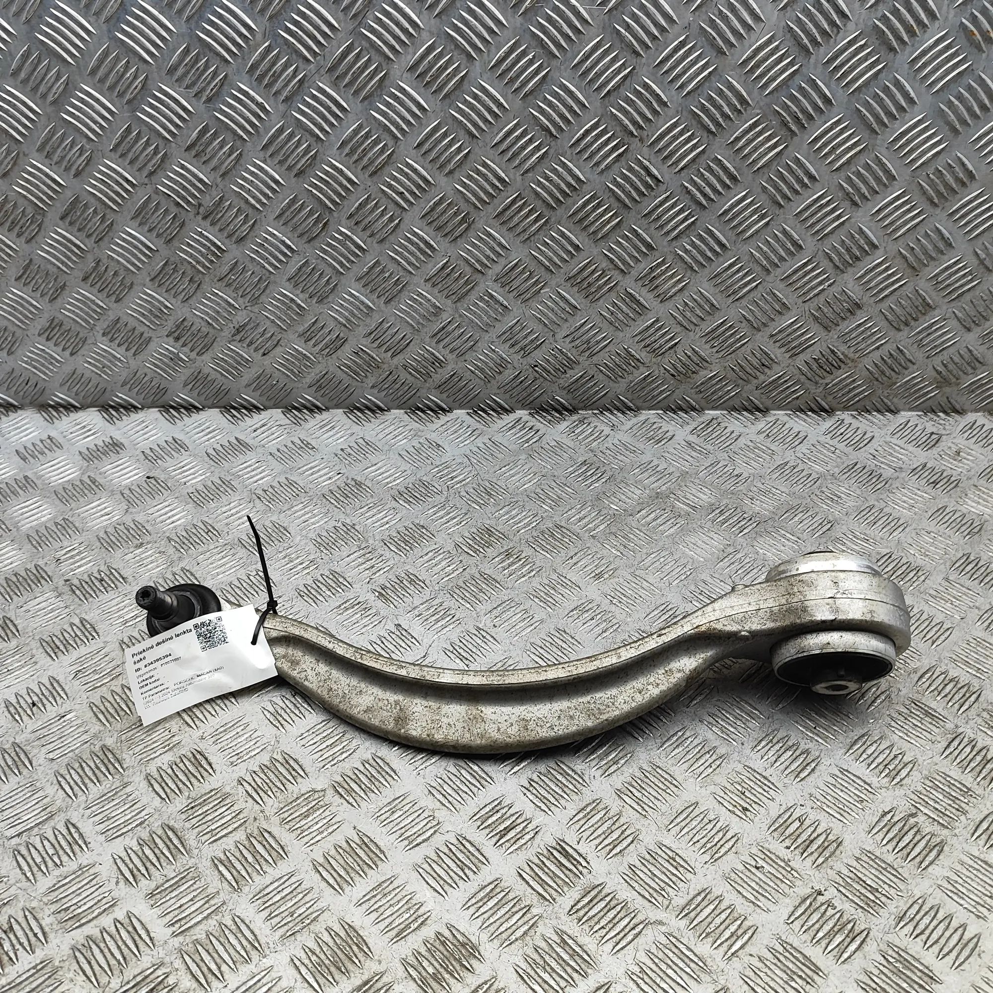 Porsche Macan (XAB) Front Right Curved Control Arm Front Right Curved Control Arm — PORSCHE MACAN ...