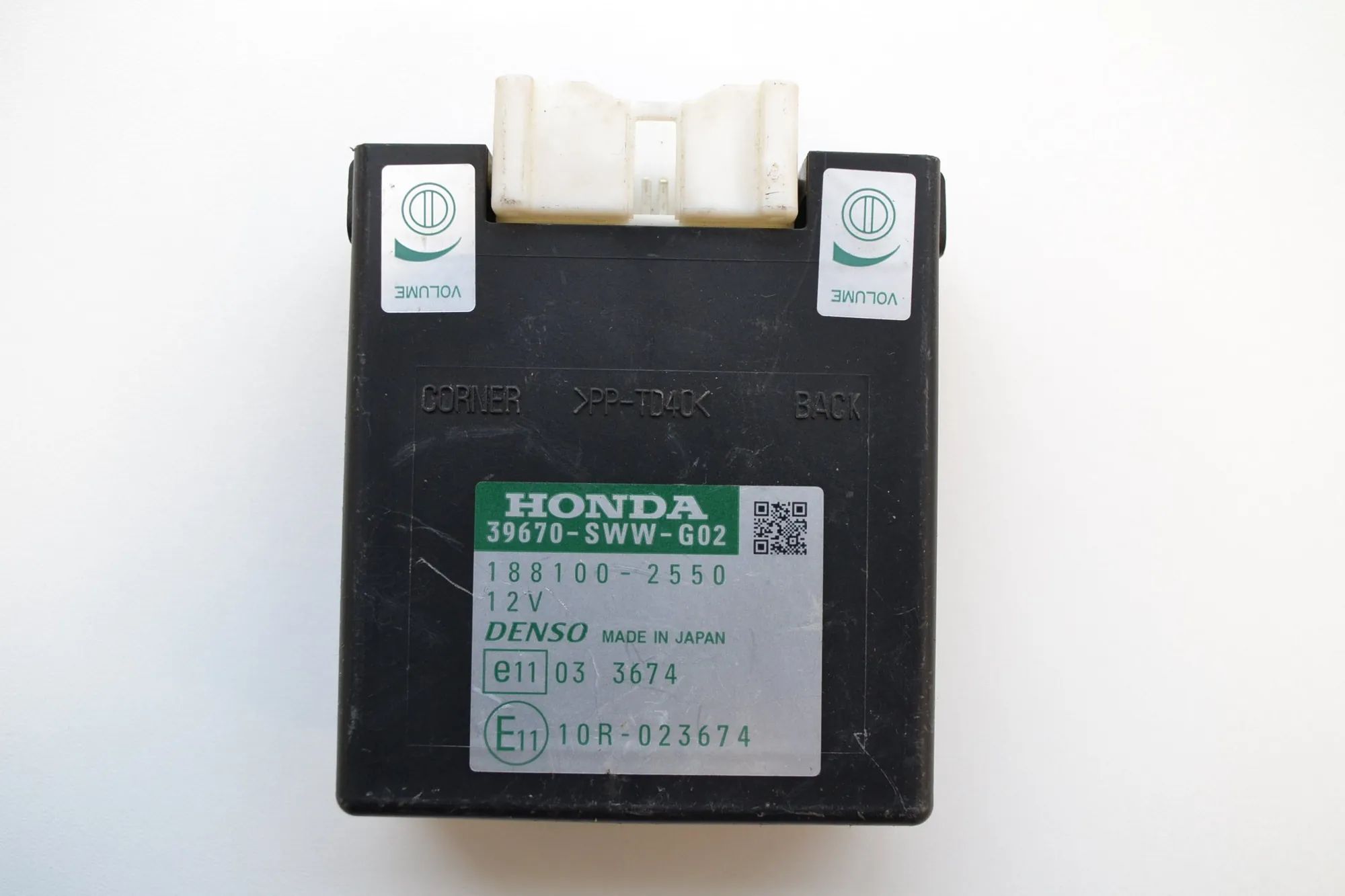 Honda CR-V PDC Parking Sensor Control Unit PDC Parking Sensor Control Unit — HONDA CR-V II...