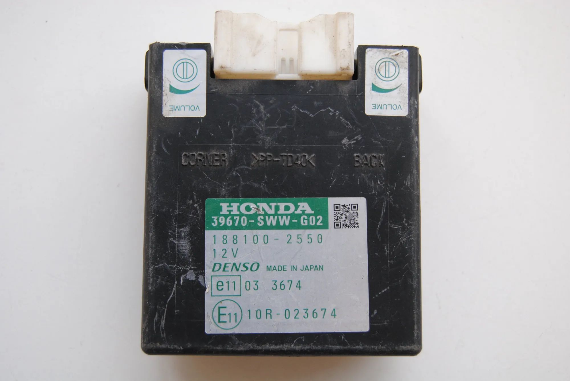 Honda CR-V PDC Parking Sensor Control Unit PDC Parking Sensor Control Unit — HONDA CR-V II...