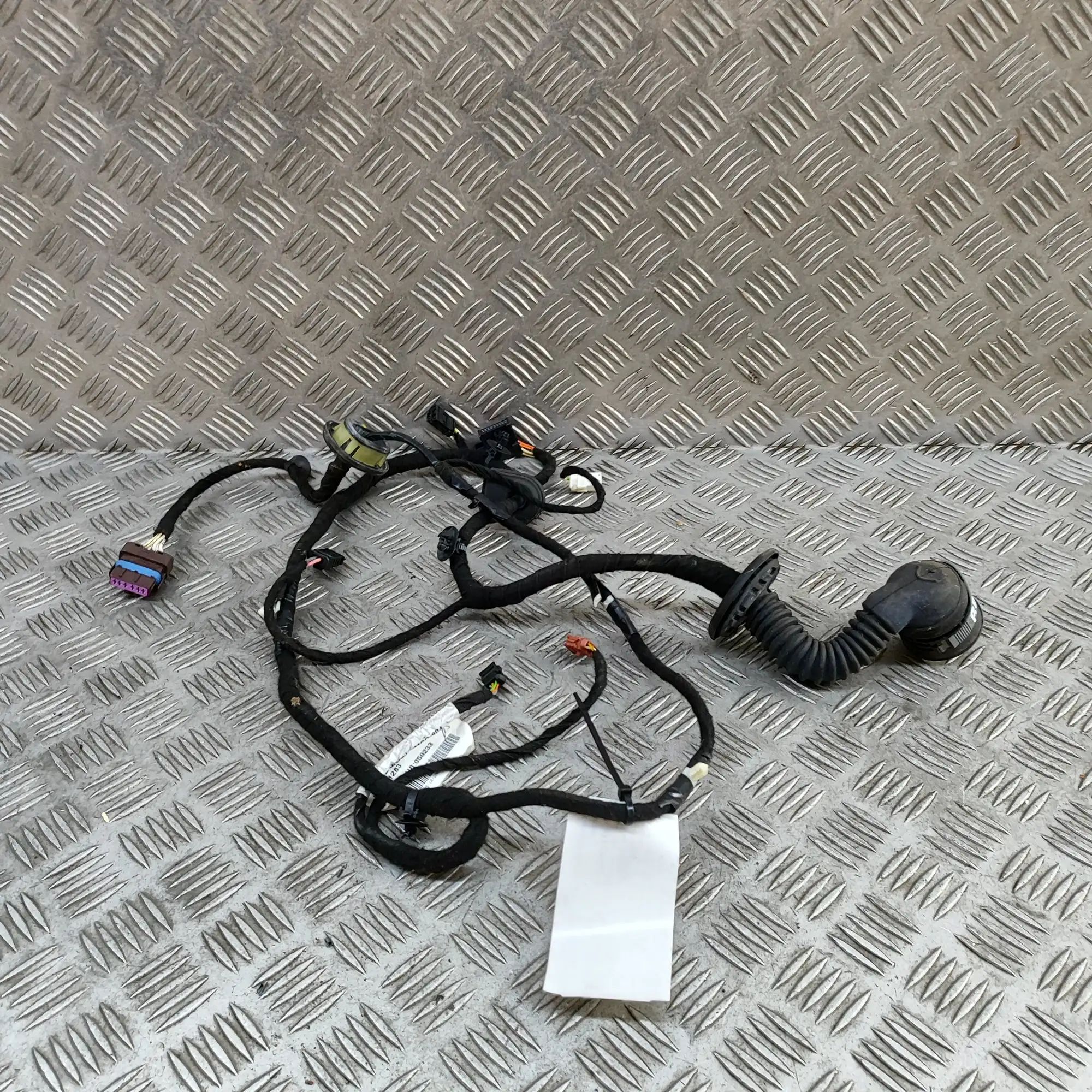 Peugeot 407 Door wiring — front right Door wiring — front right — PEUGEOT 407 Coupe 6...